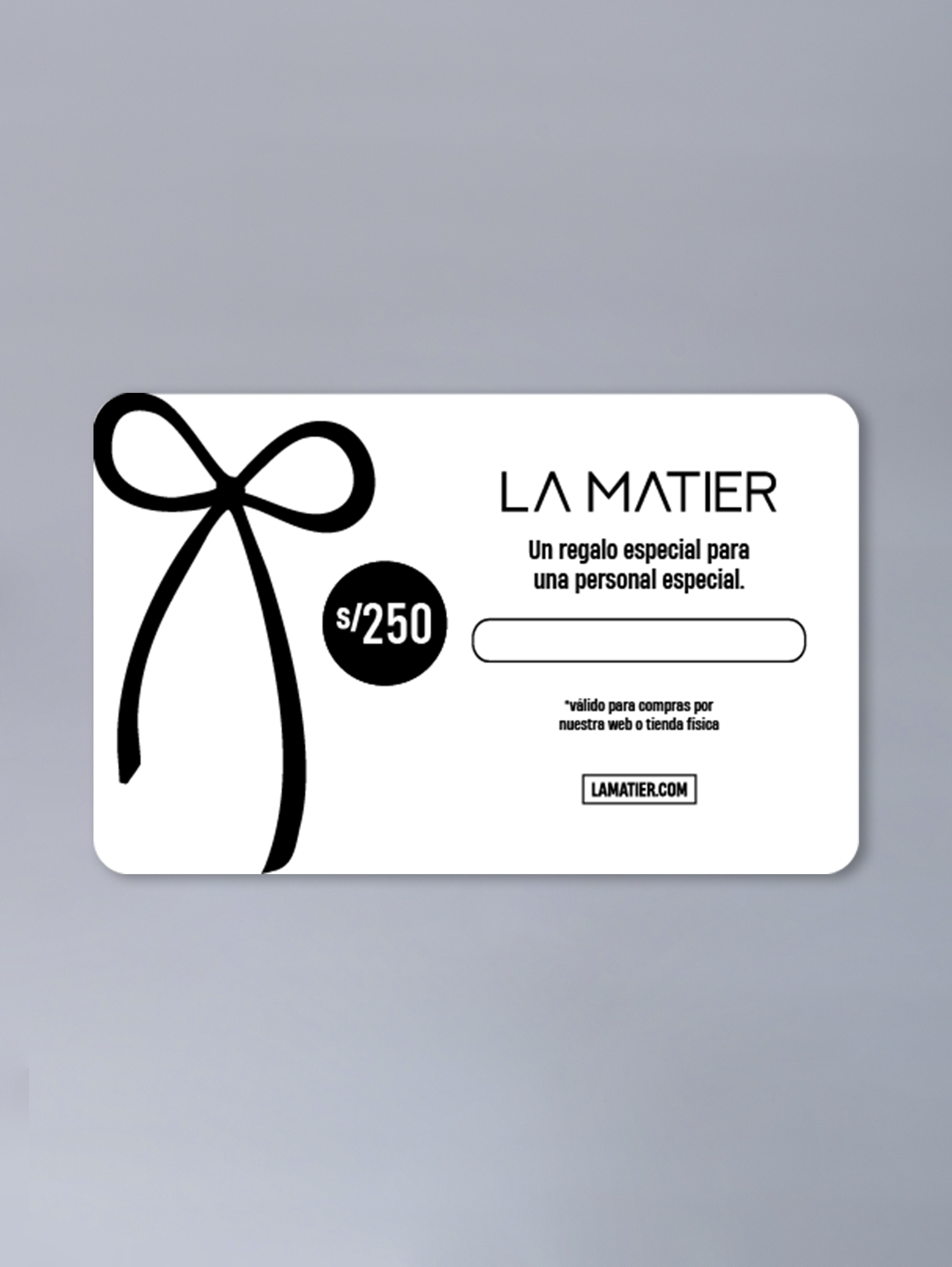 Gift Card La Matier