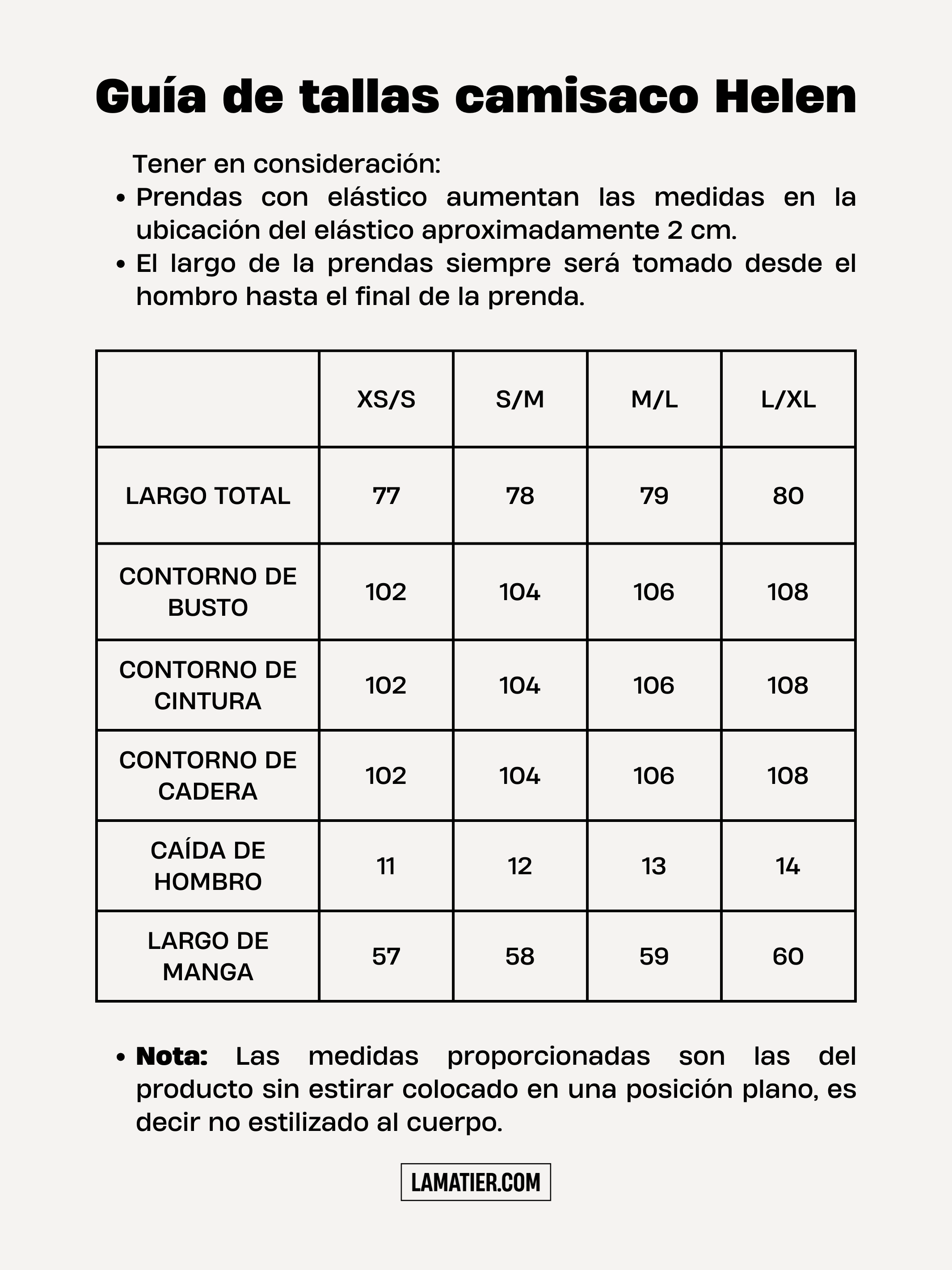Camisaco Helen Negro