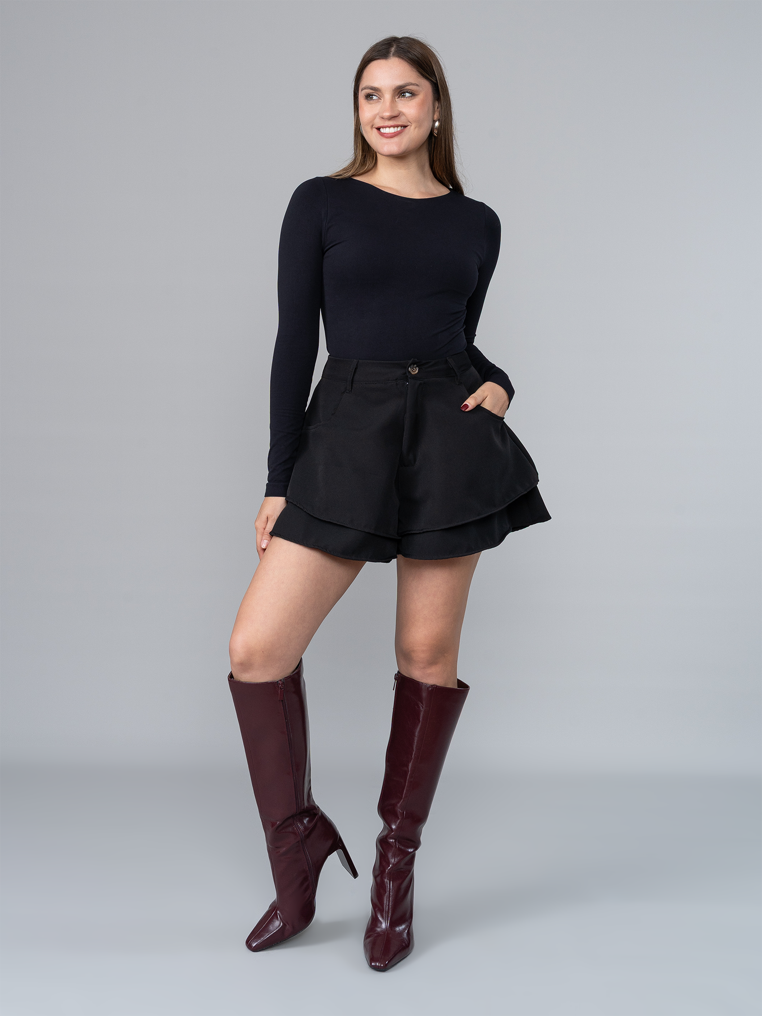 Falda/Short Tatiana 2 .0 en Catalina