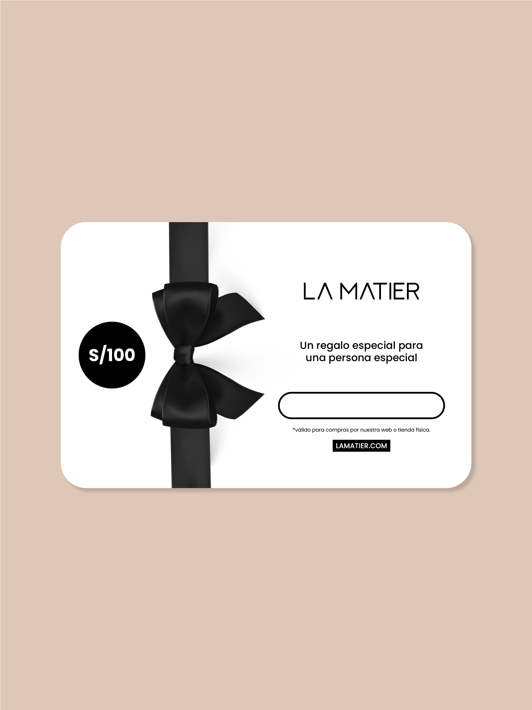 Gift Card La Matier