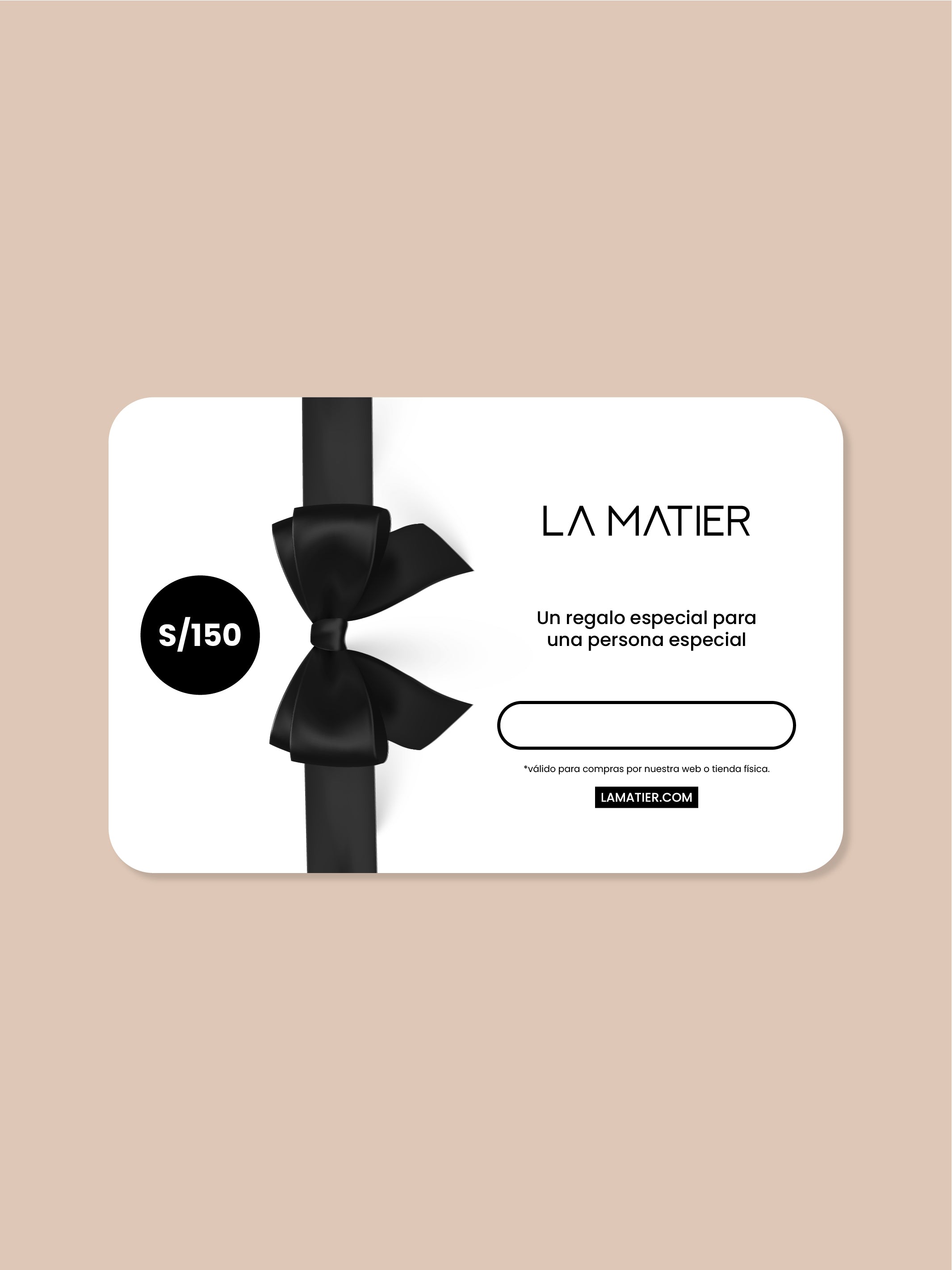 Gift Card La Matier