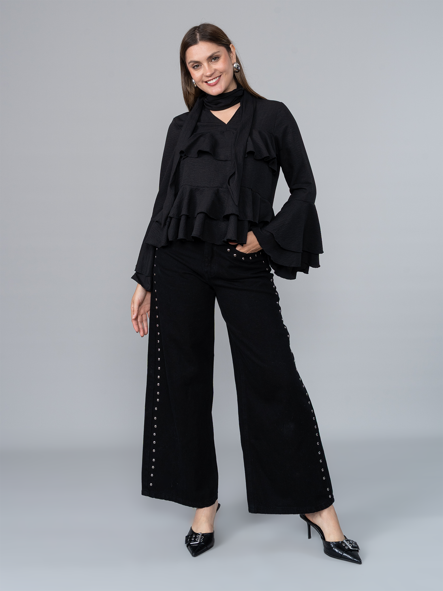 Blusa Boho Negro