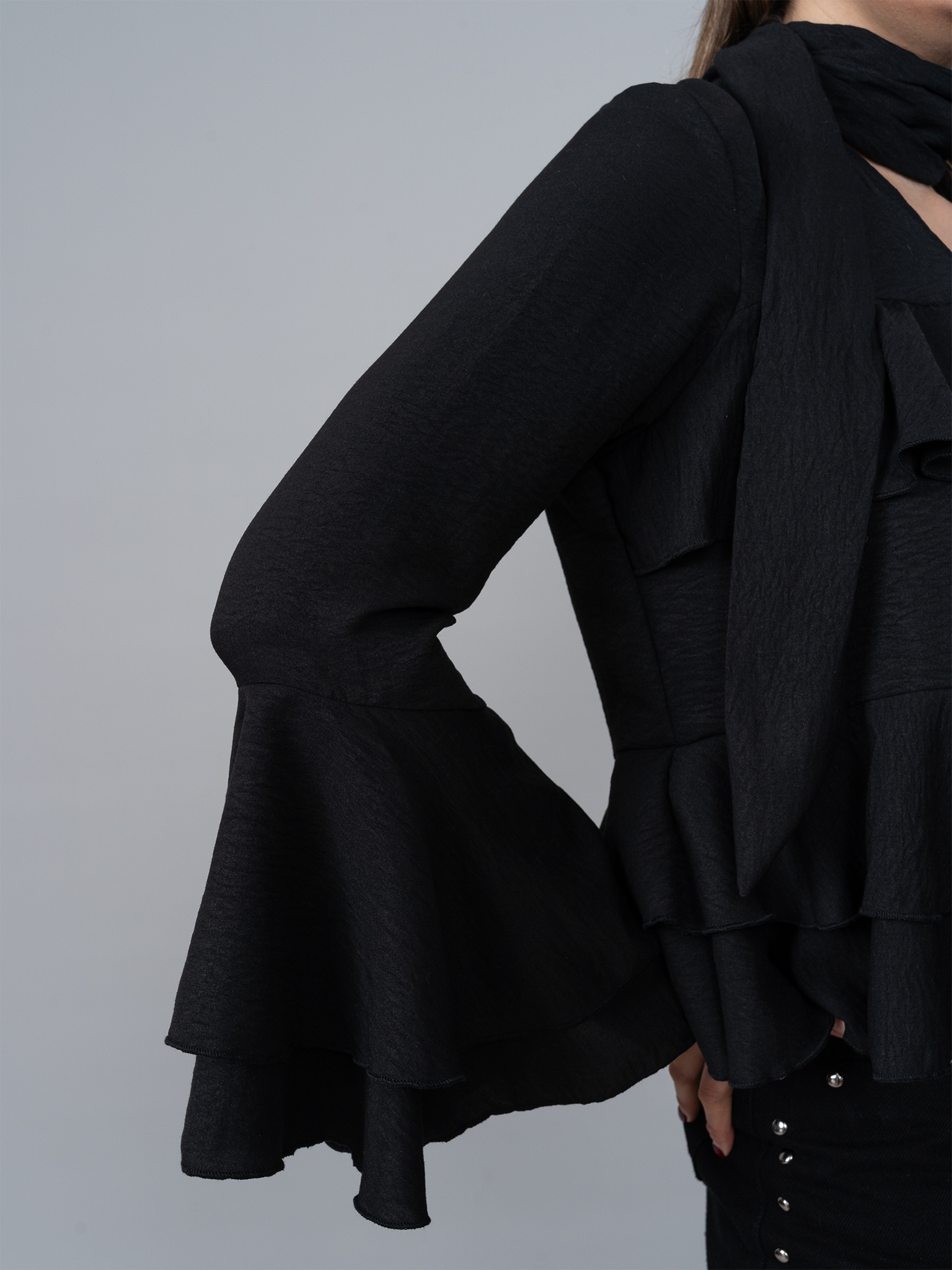 Blusa Boho Negro