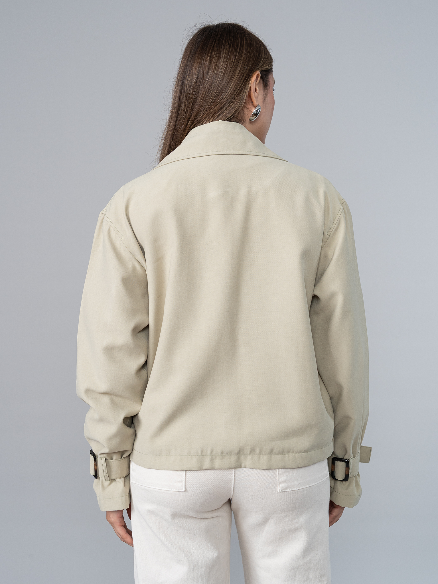 Trench Corto Verde