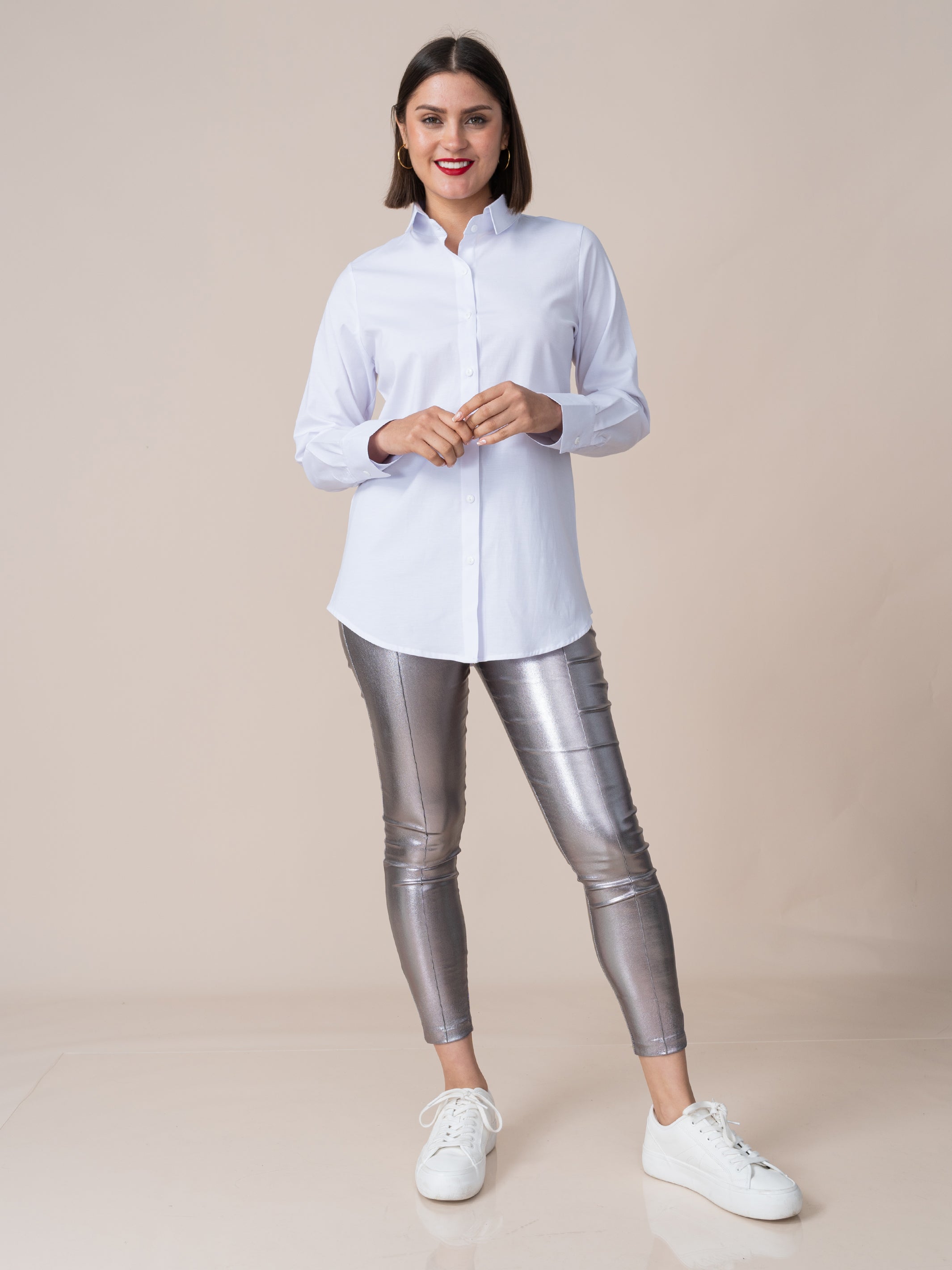 Leggins Antonia Plateadas