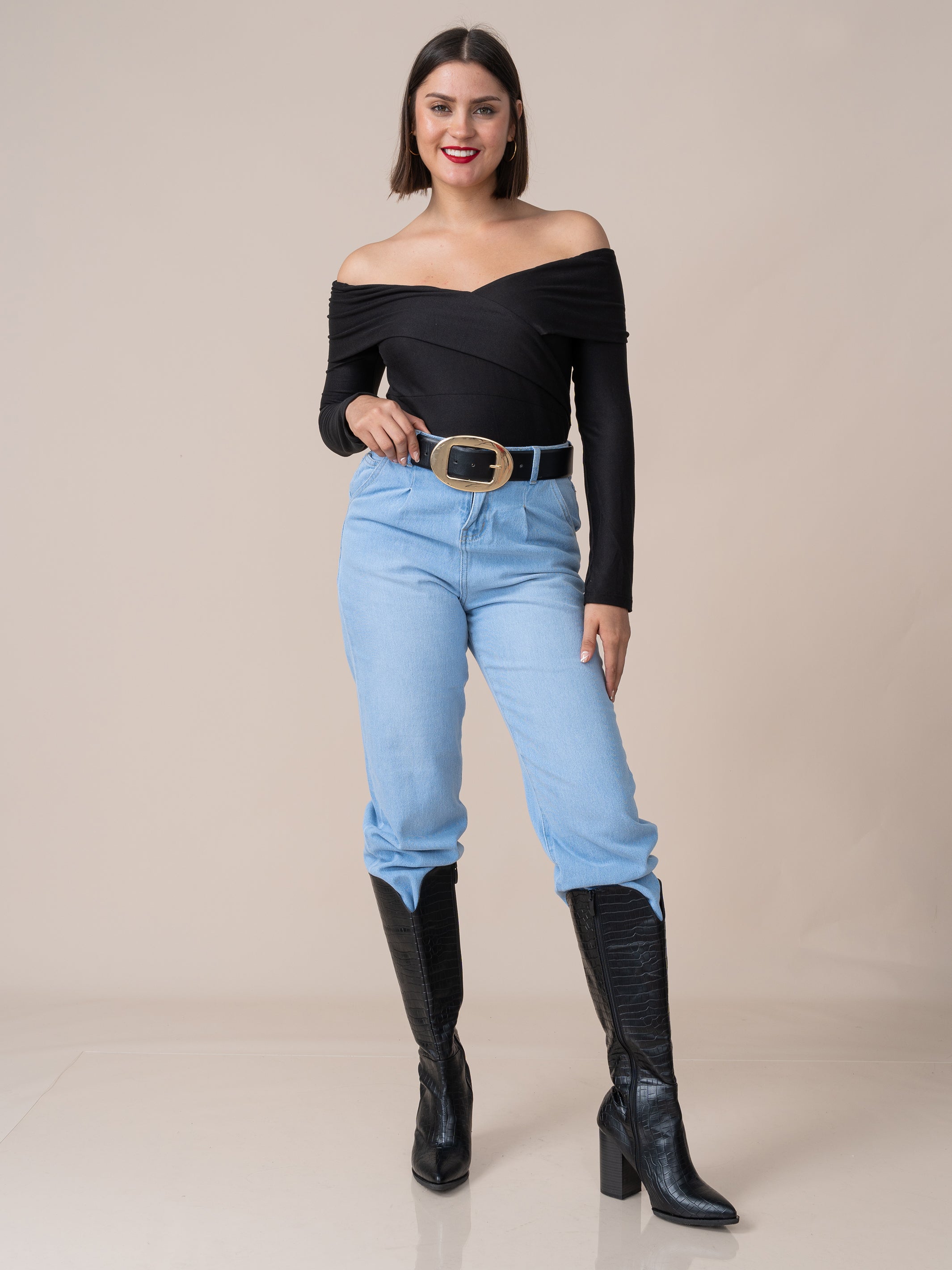 Polo Macarena Negro