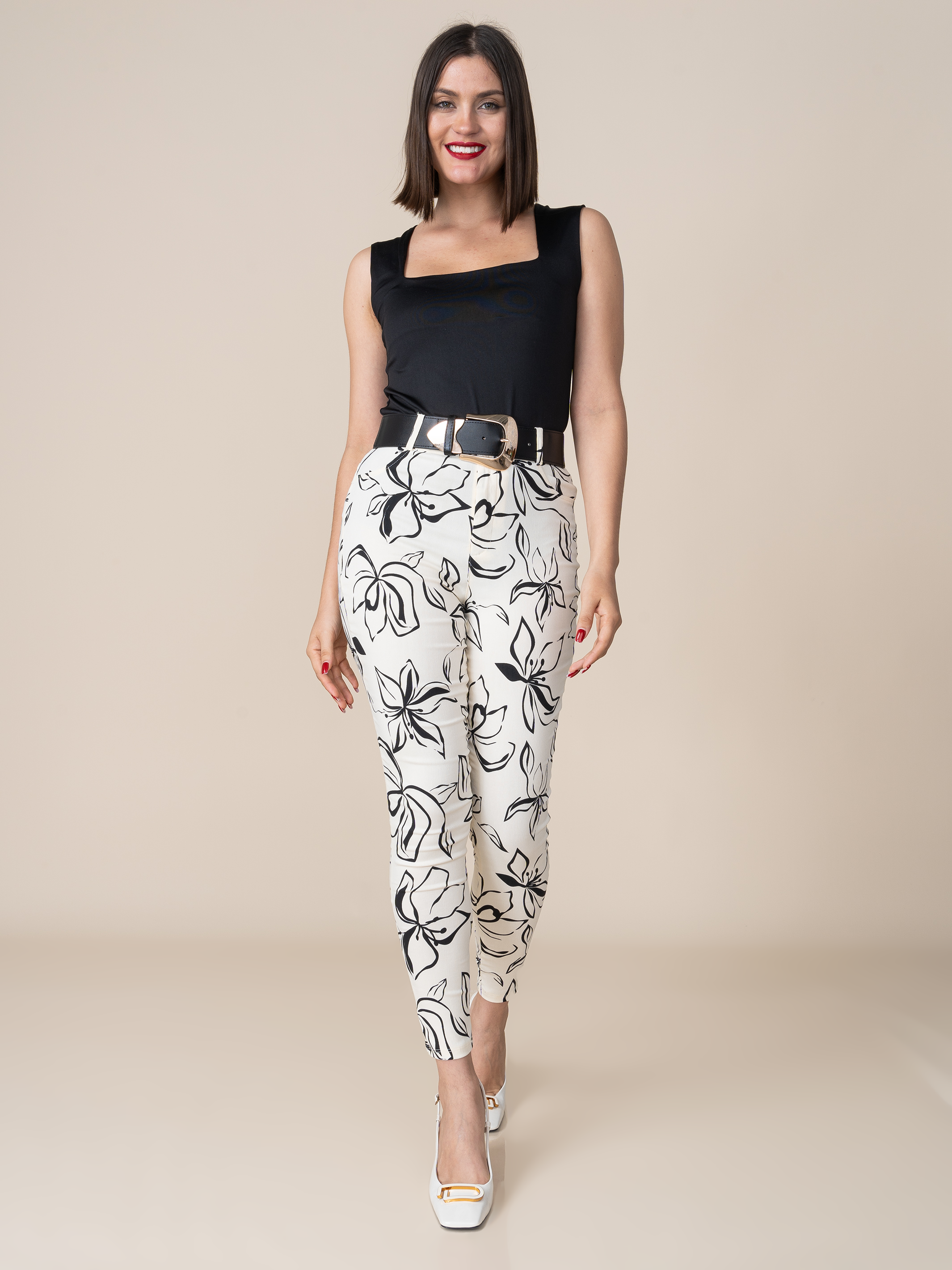 Pantalon Lucia Crema