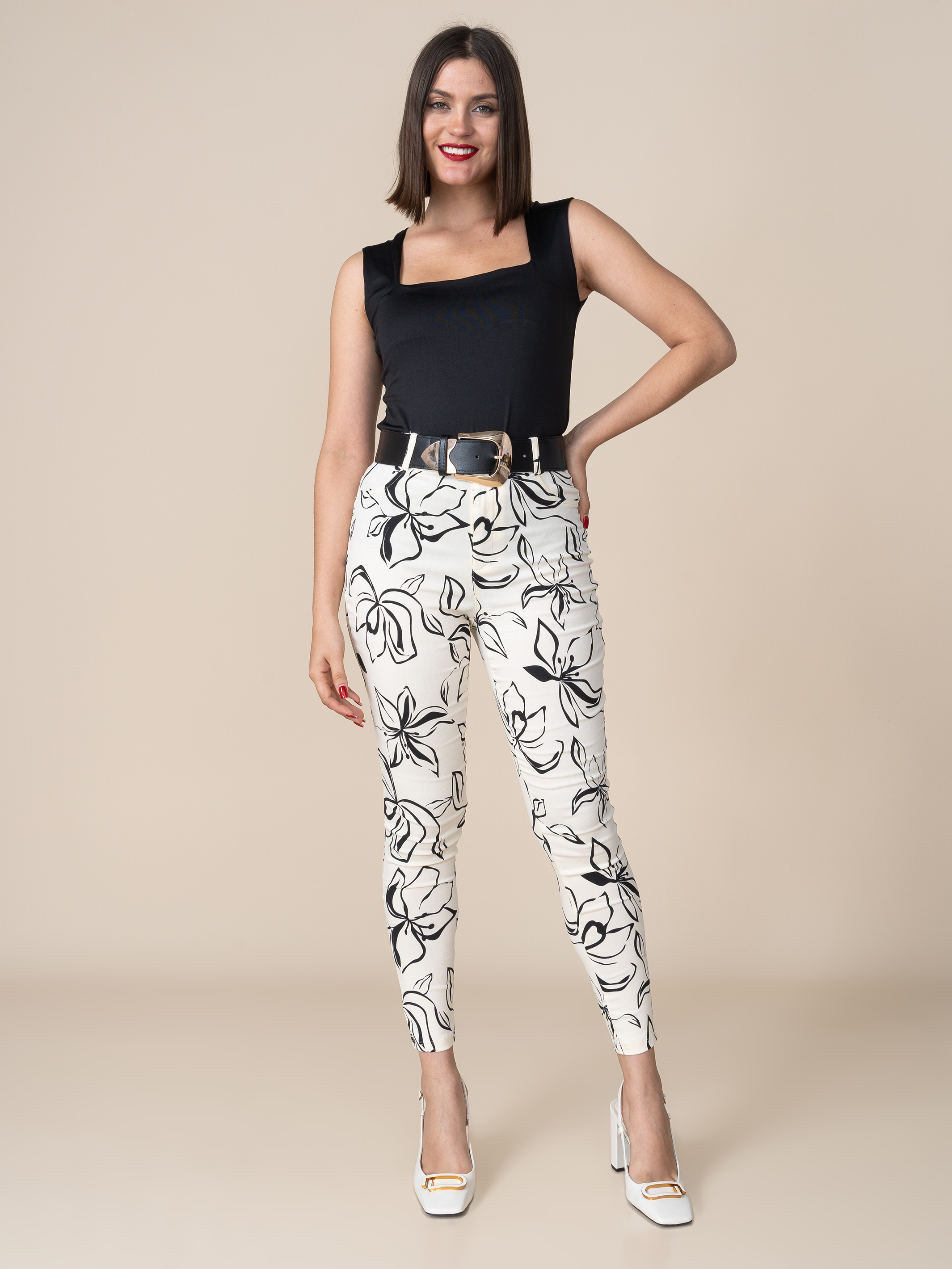 Pantalon Lucia Crema