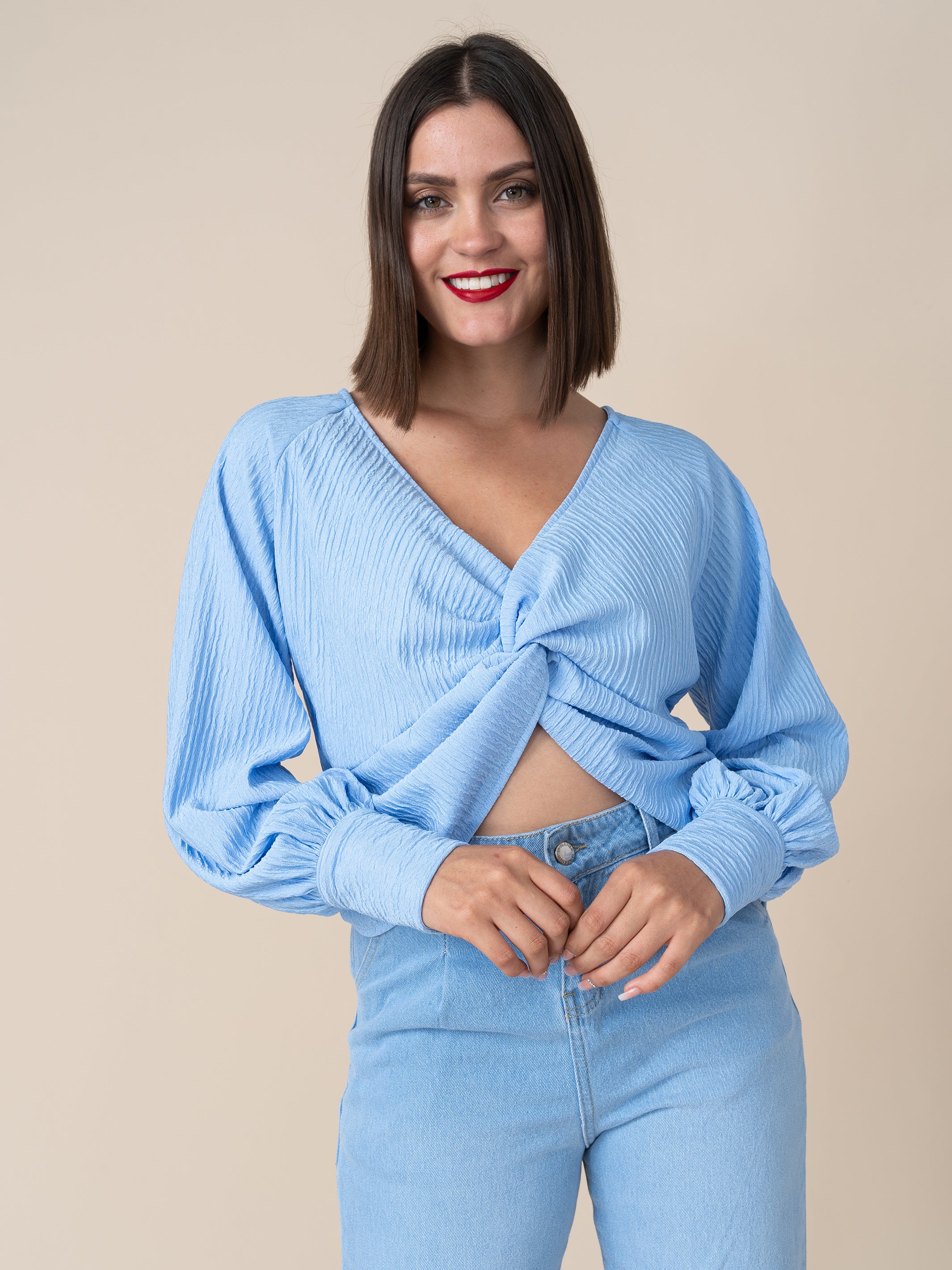 Blusa Siena Celeste