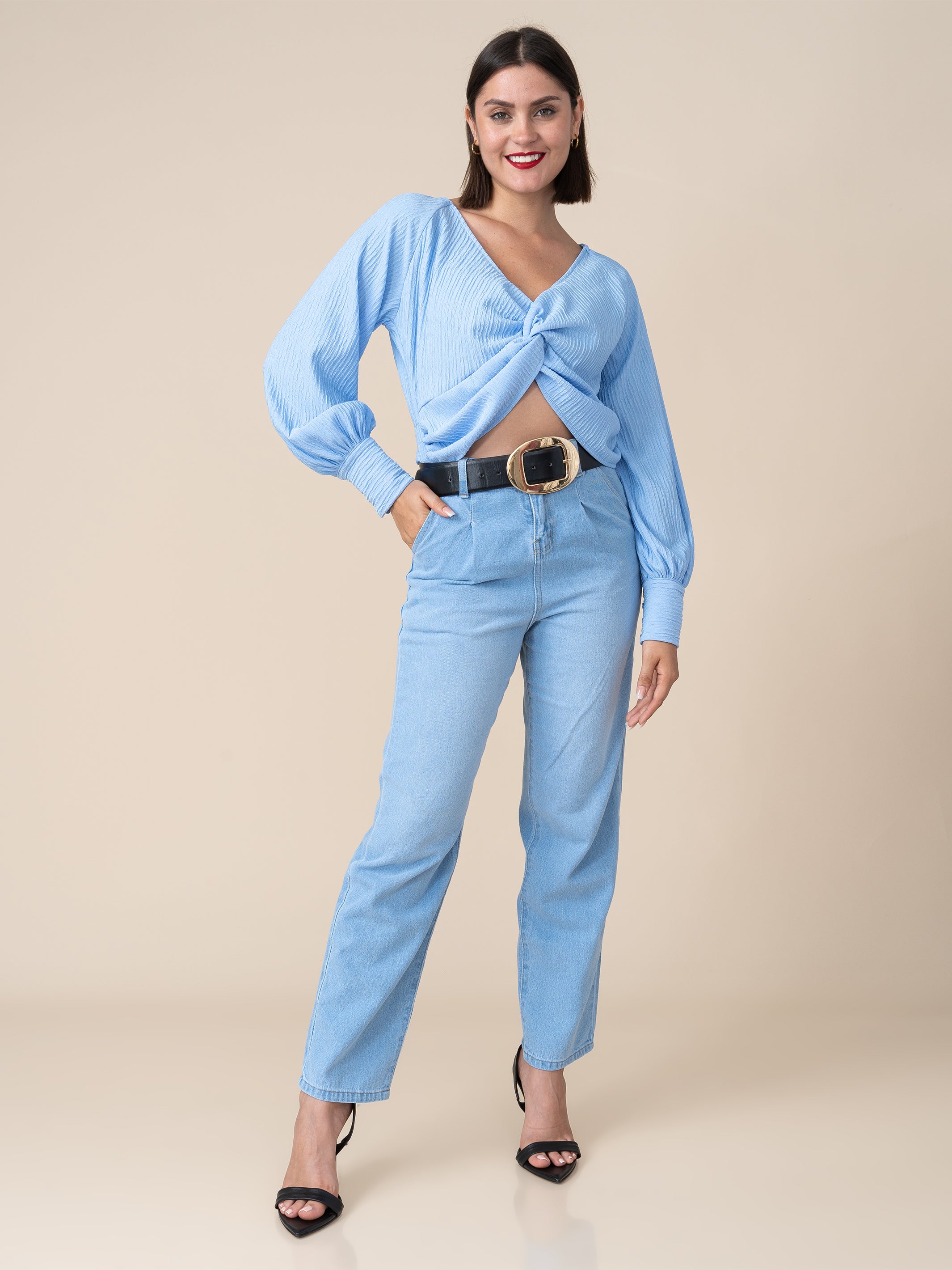 Blusa Siena Celeste