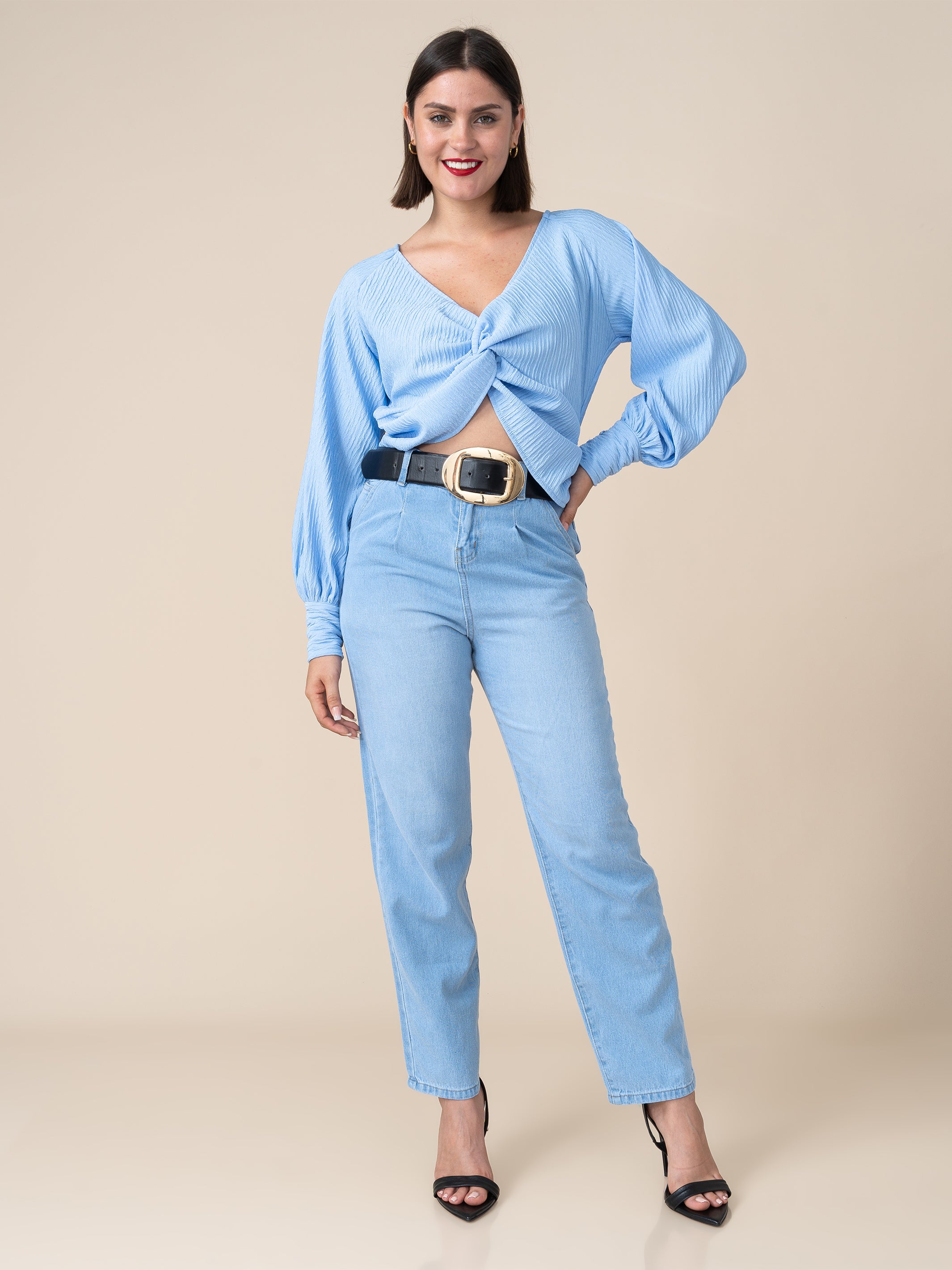 Blusa Siena Celeste
