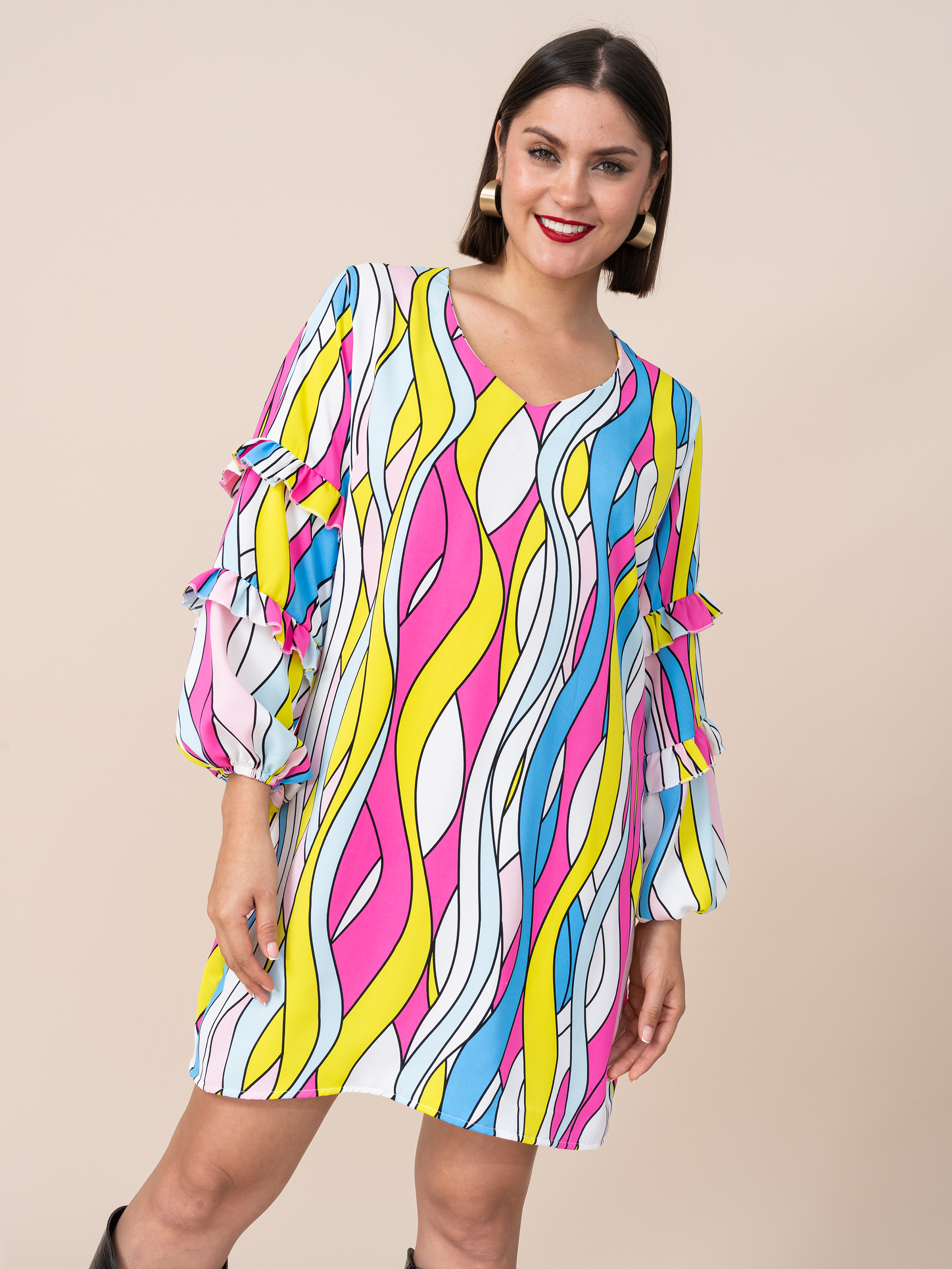 Vestido Emma Estampado Colores