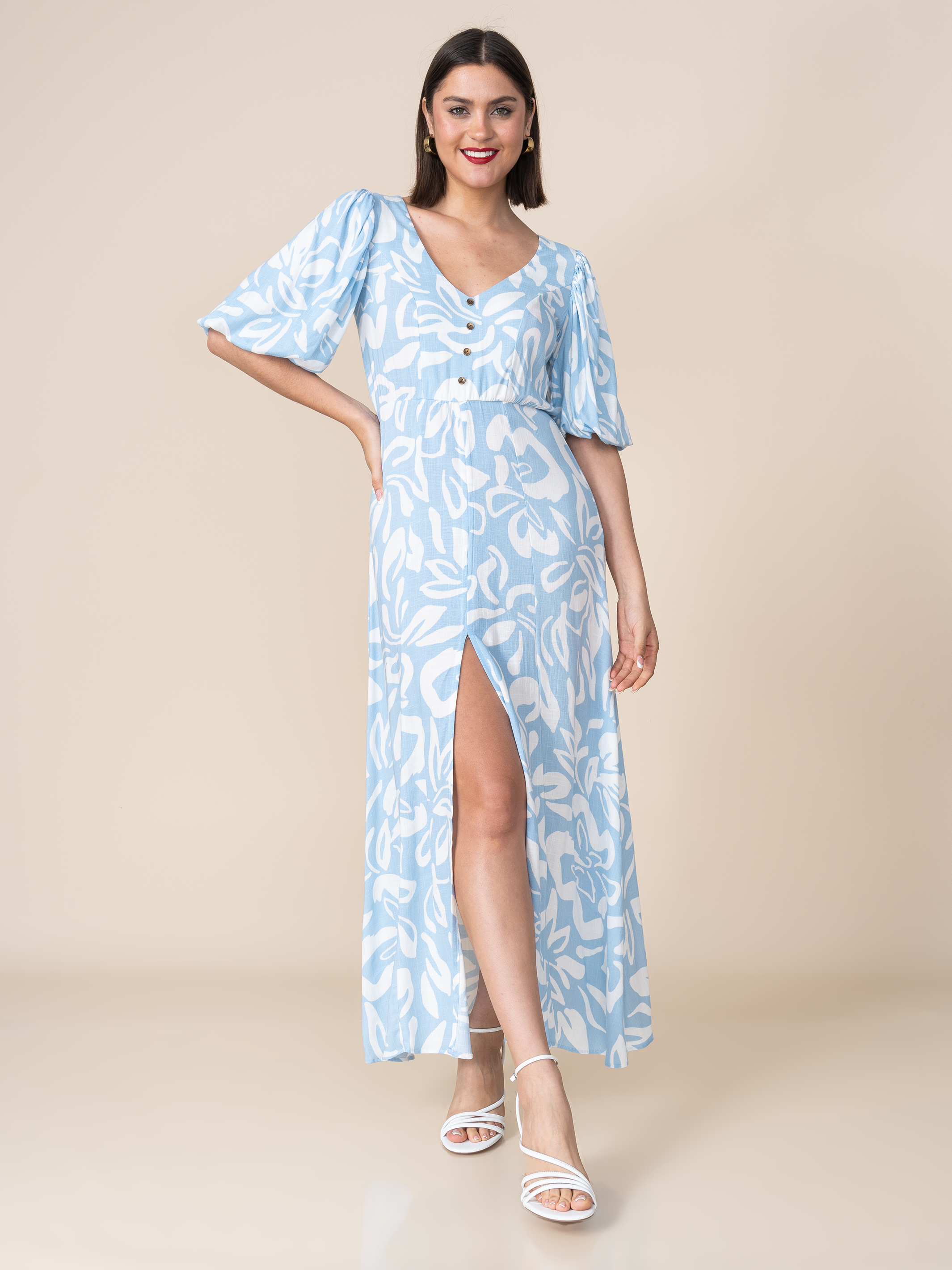 Vestido Gloria Celeste