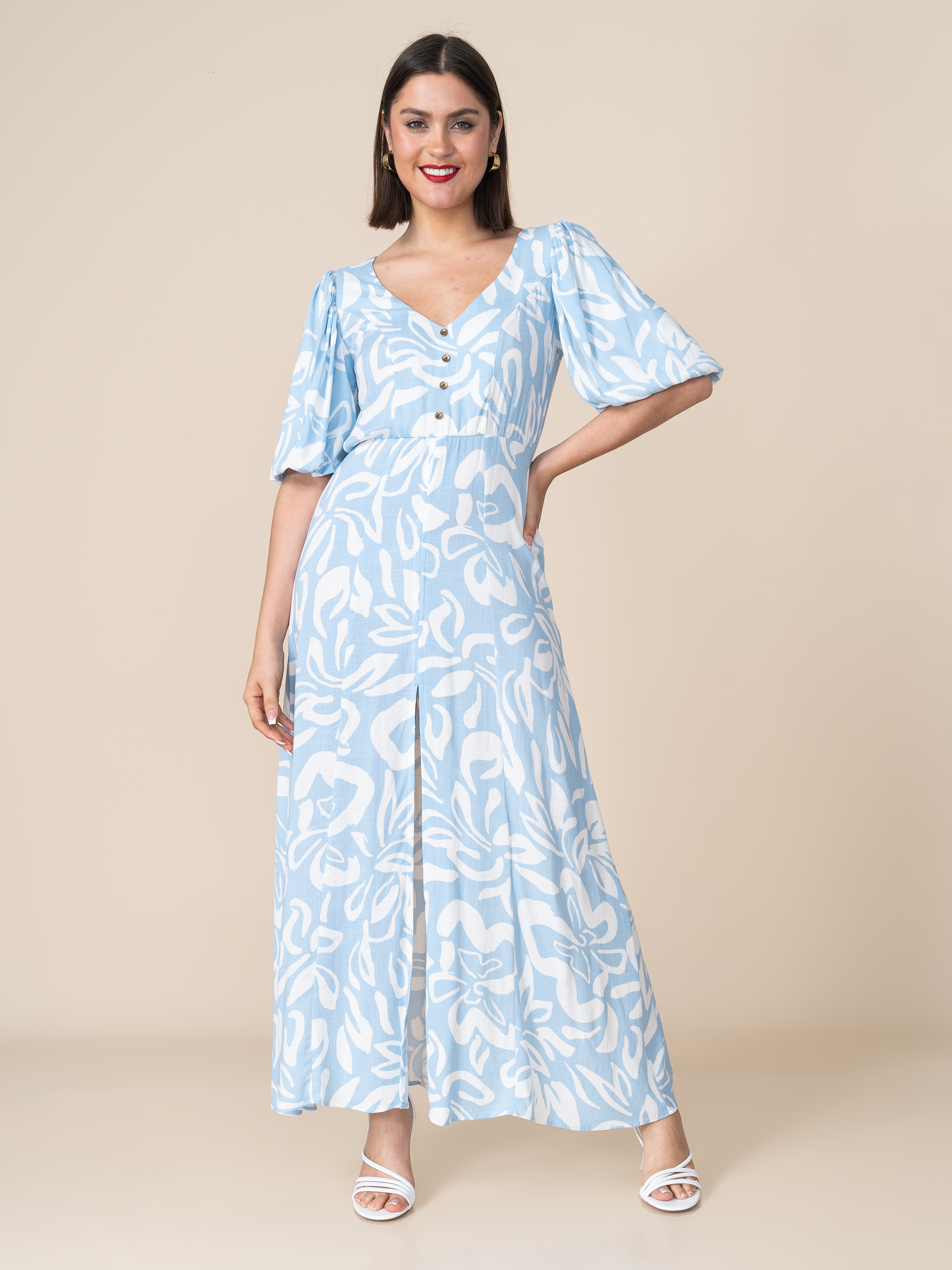 Vestido Gloria Celeste