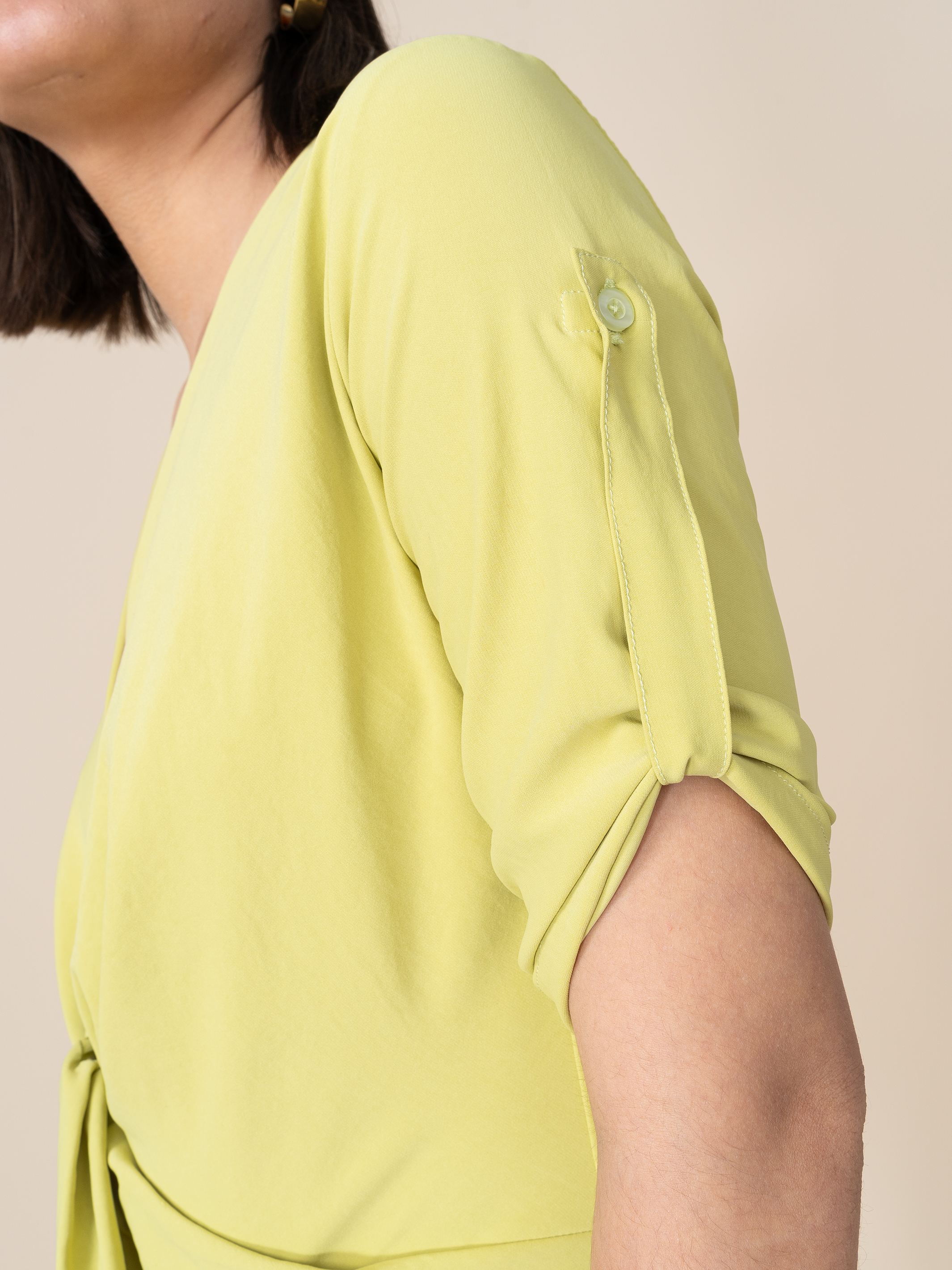 Vestido Pilar Verde Lima
