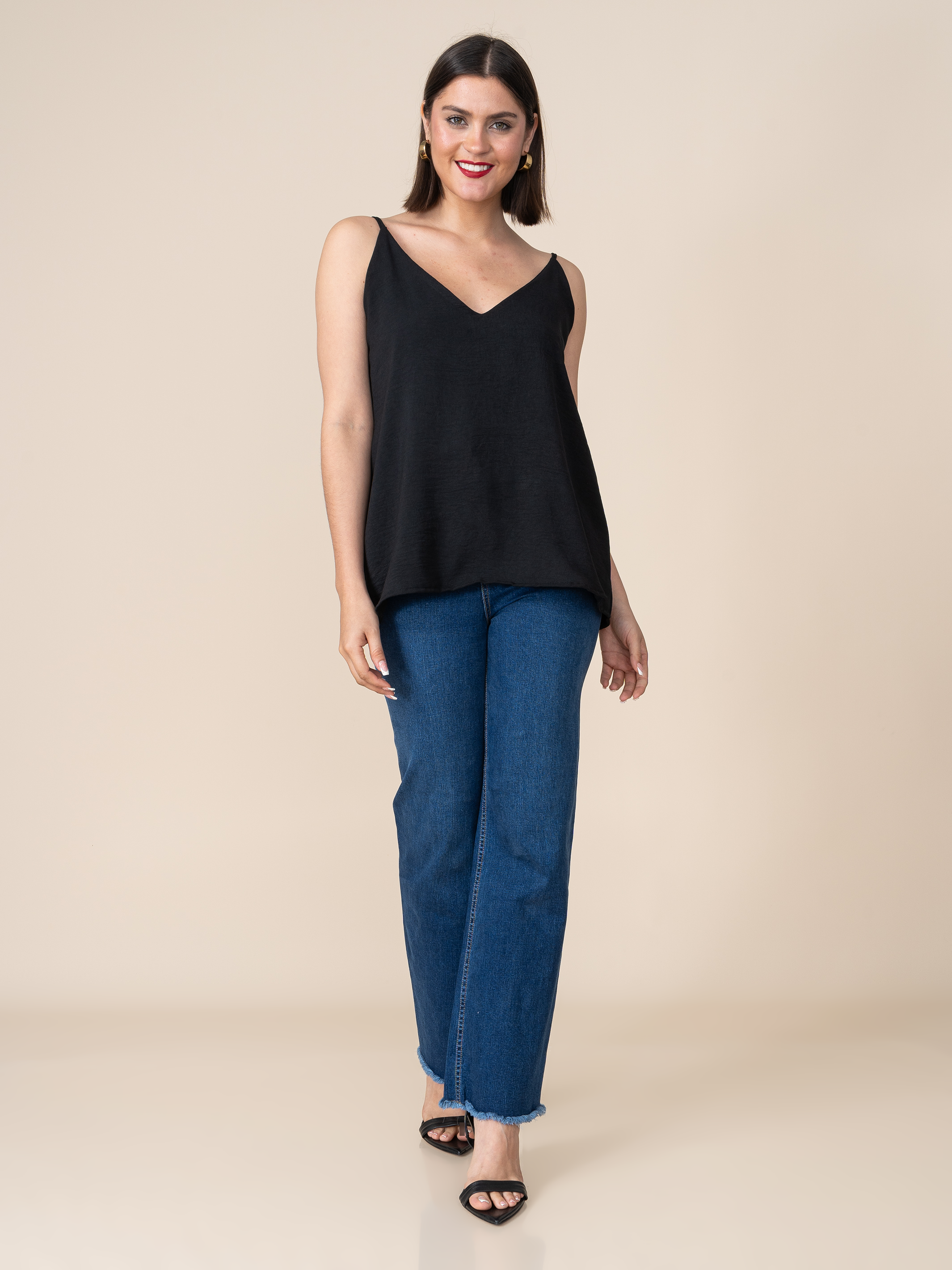 Blusa Luciana Negra