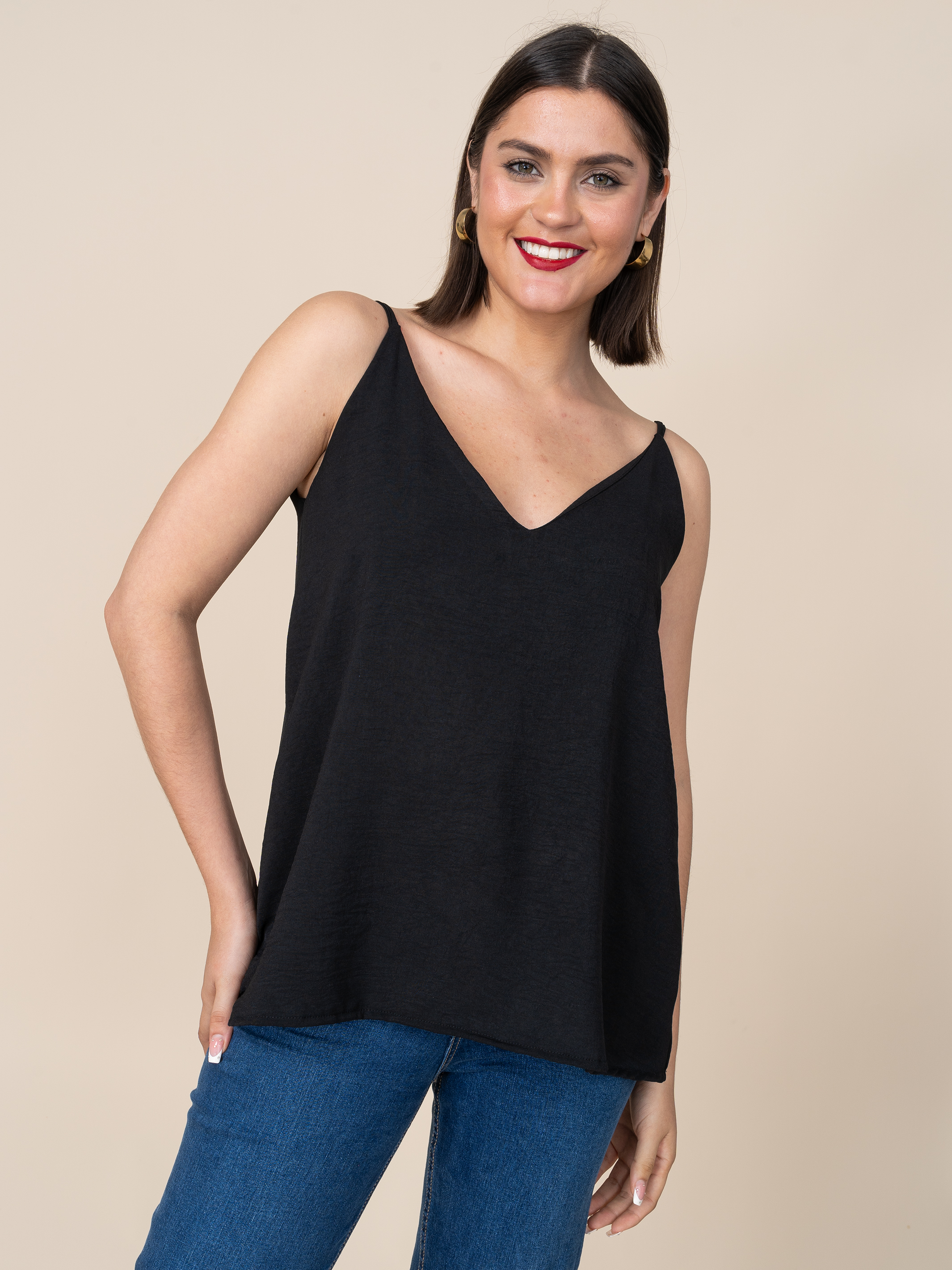 Blusa Luciana Negra