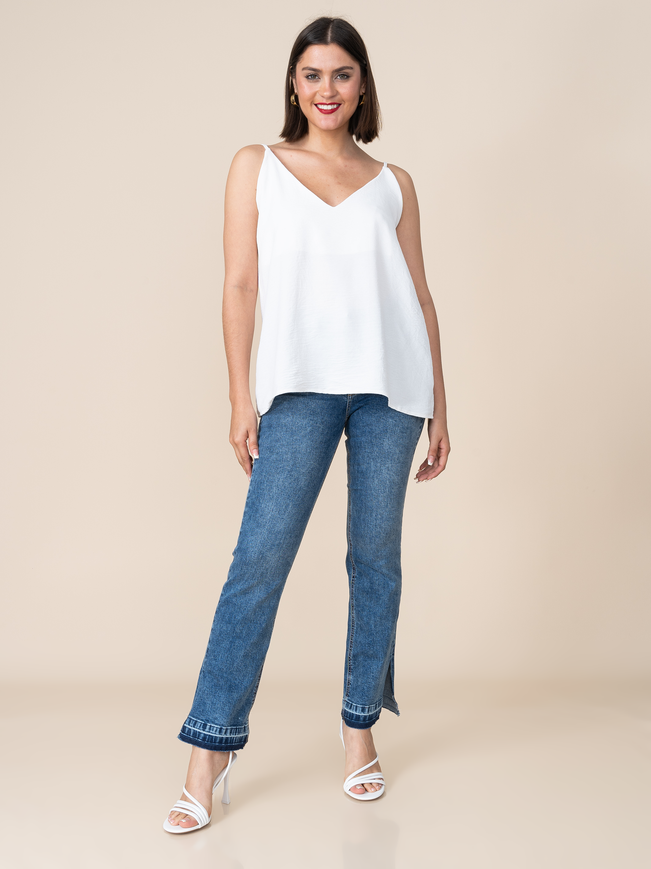 Blusa Luciana Blanca