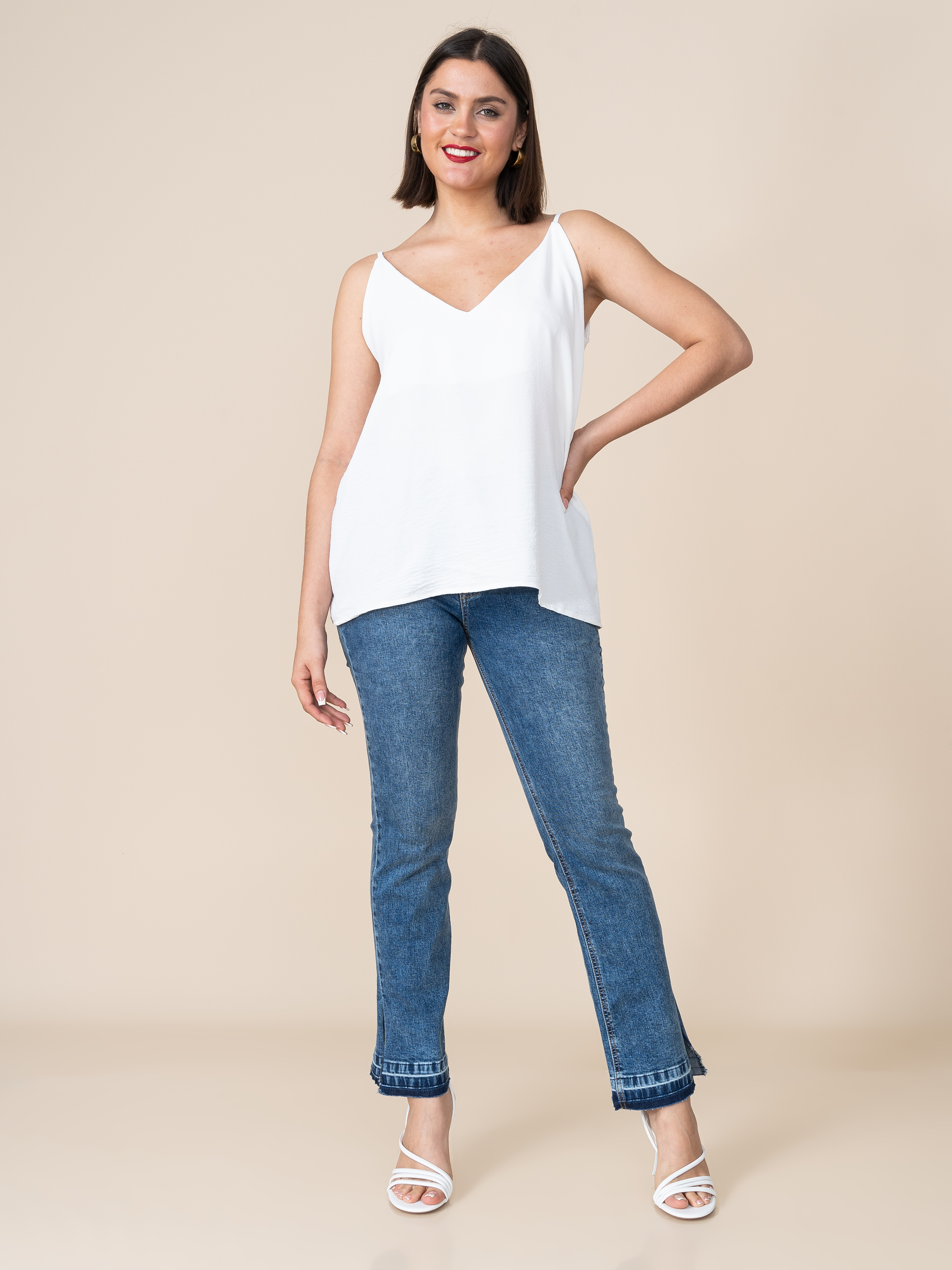 Blusa Luciana Blanca