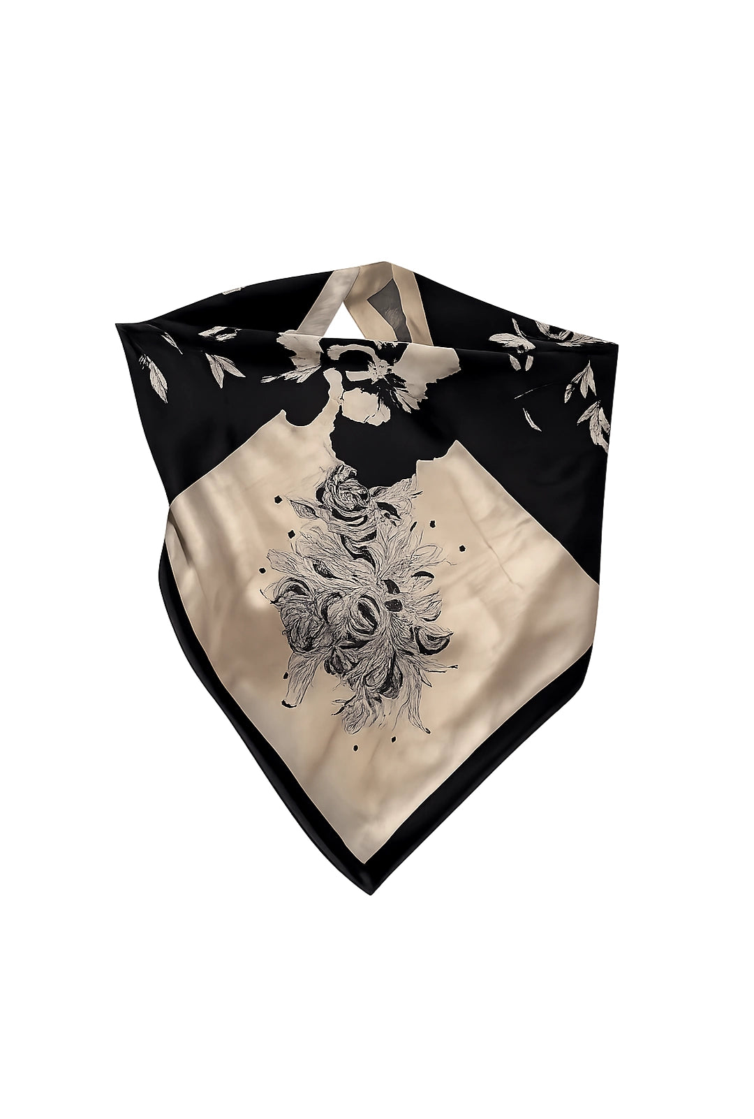 Pañuelo Cuadros Negro