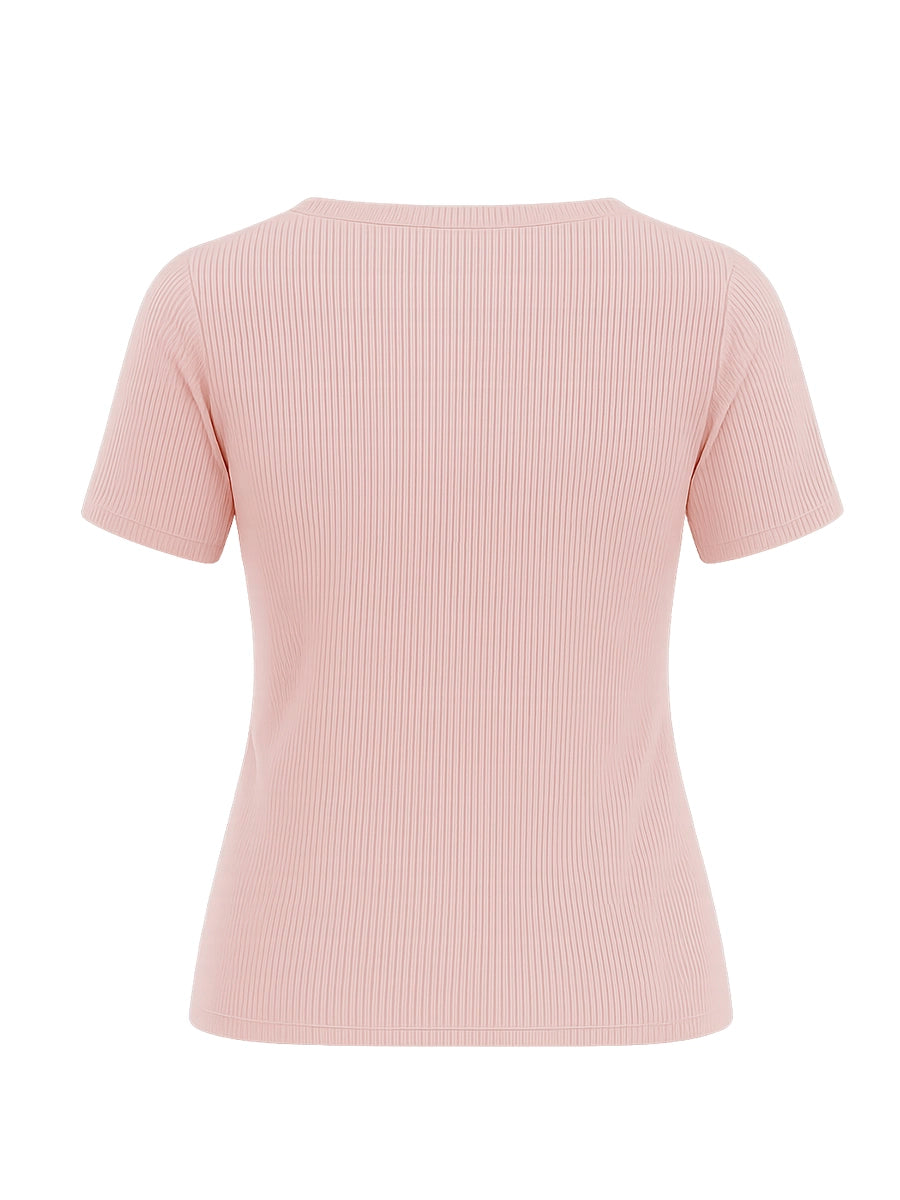 Polo Básico Palo Rosa