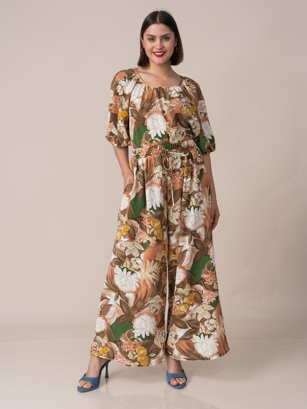 Conjunto Moza Flores
