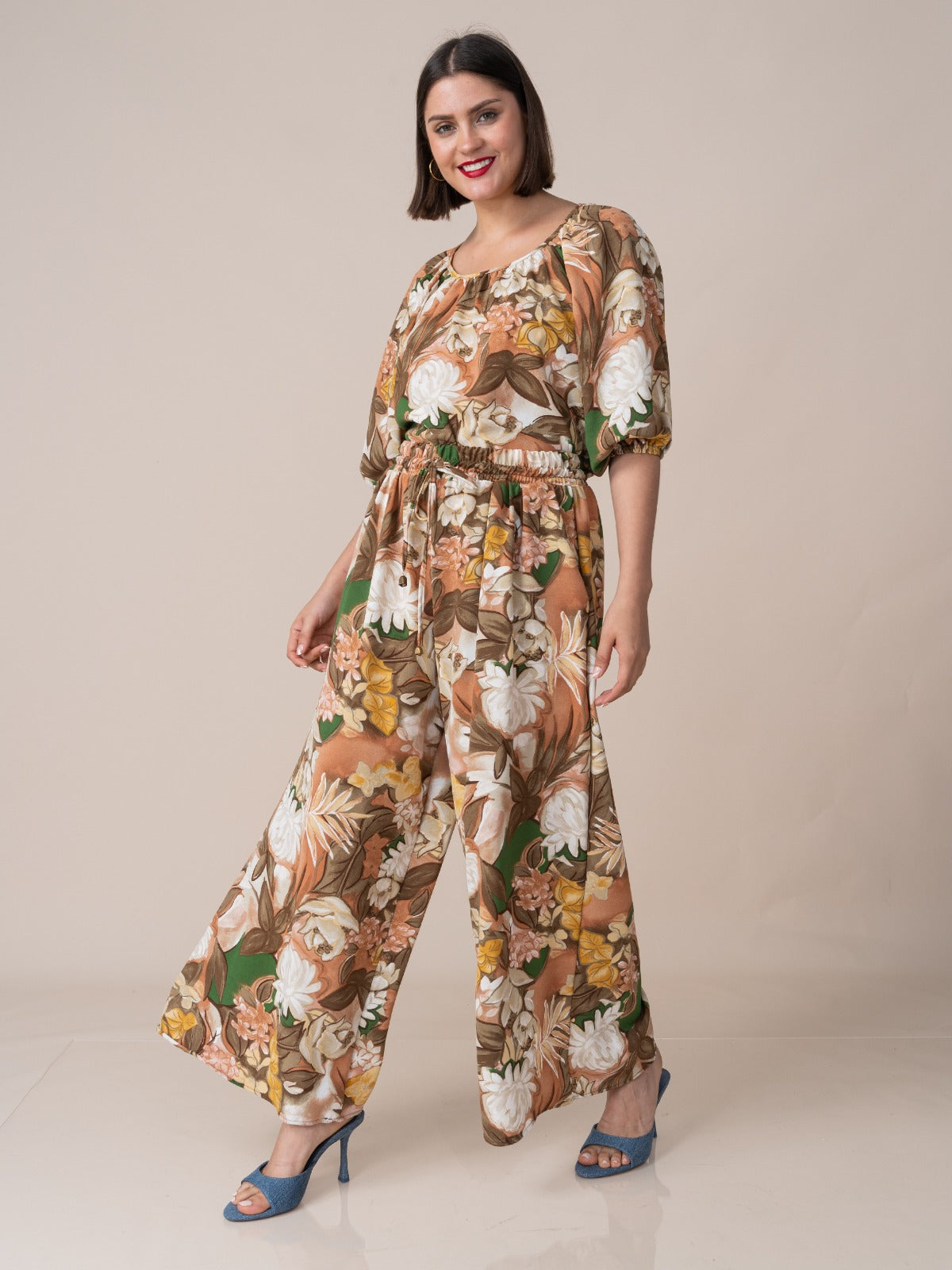 Conjunto Moza Flores