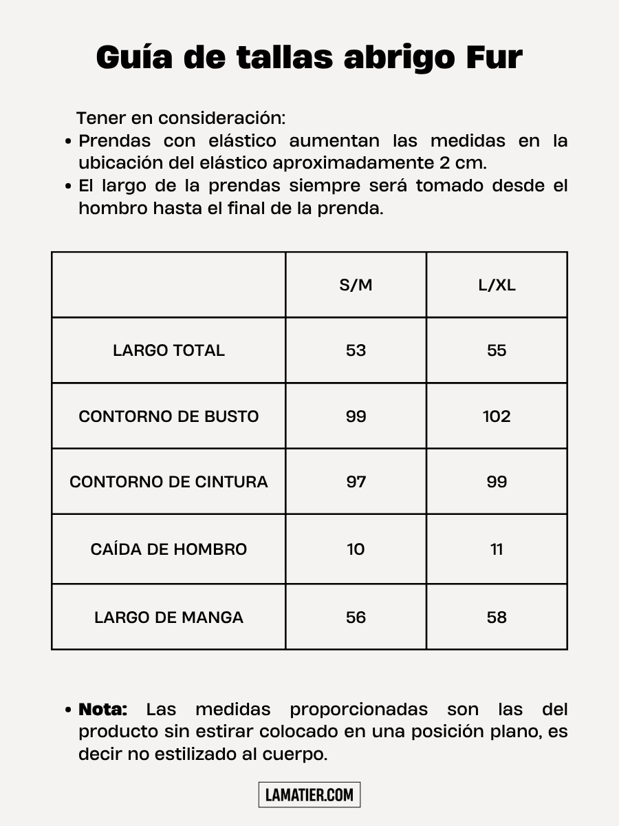 Abrigo Fur Plata - SACO de La Matier