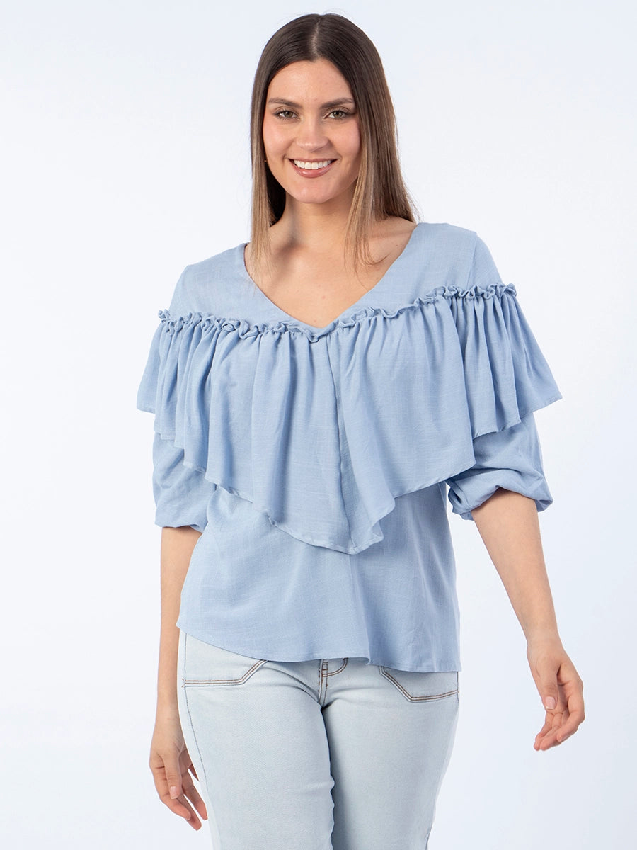 Blusa Angela Celeste