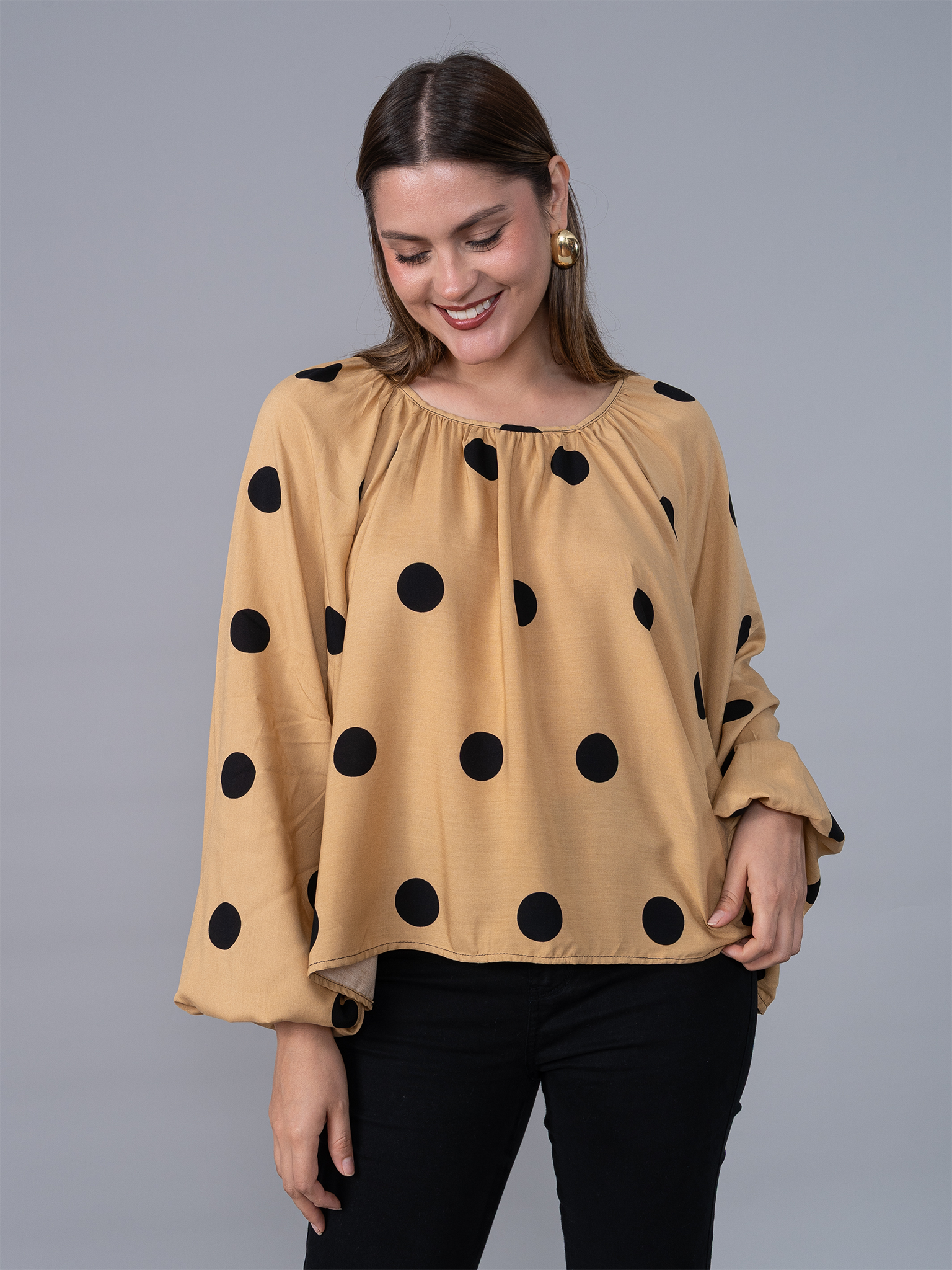 Blusa Rangla Polka Dods