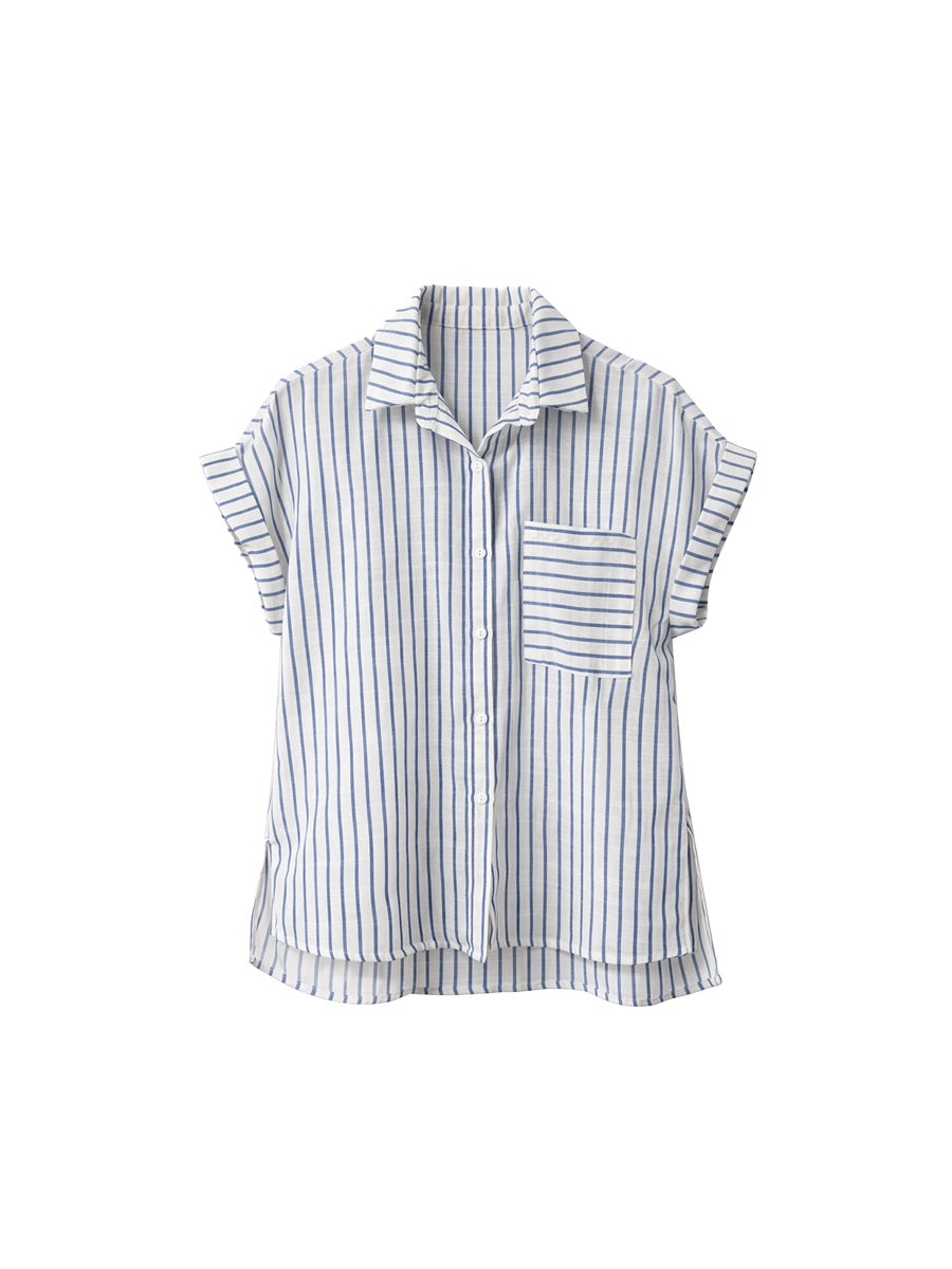 Blusa Maribel Rayas Celeste