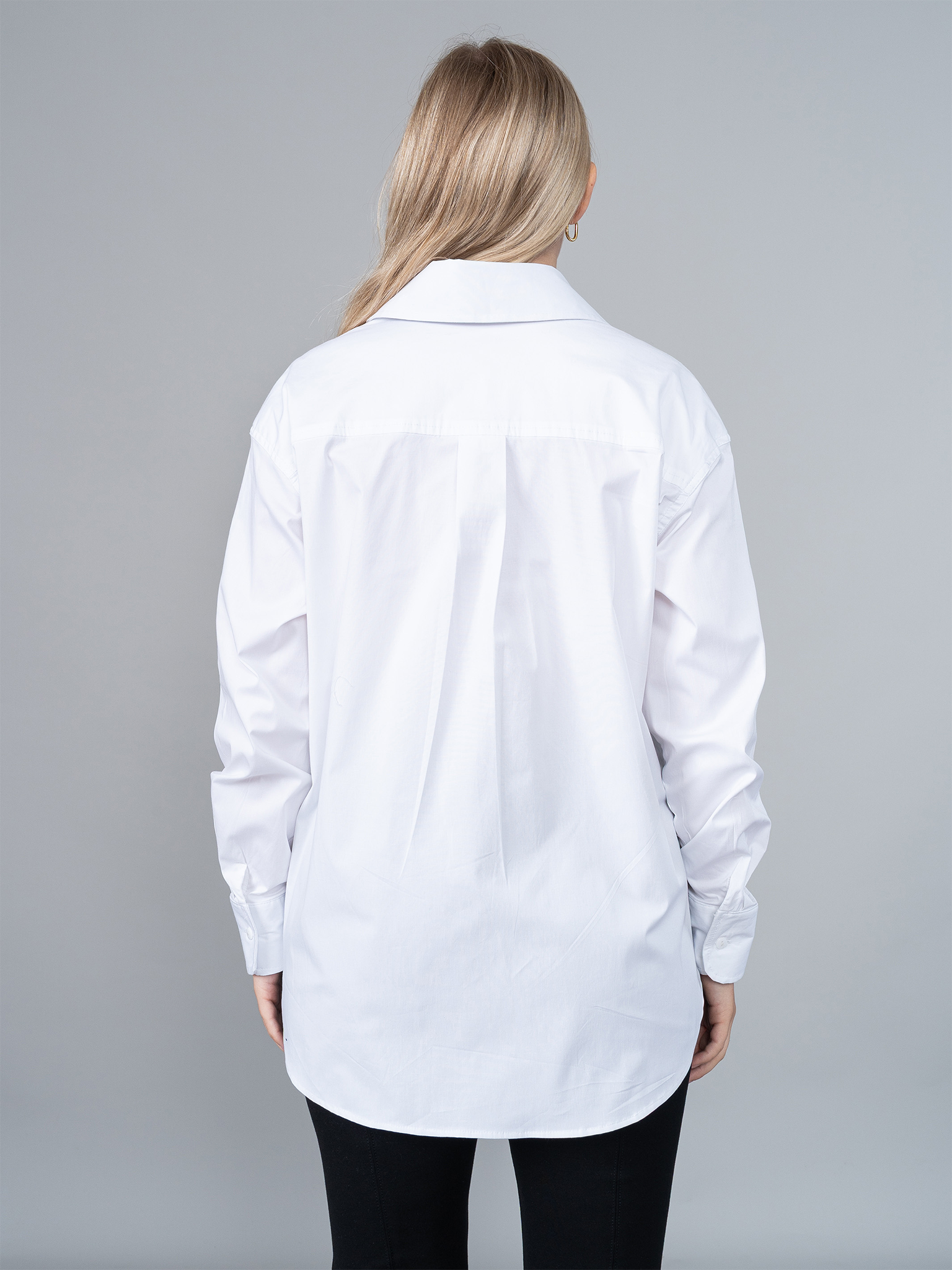 Camisa Valeria Blanco en Popelina