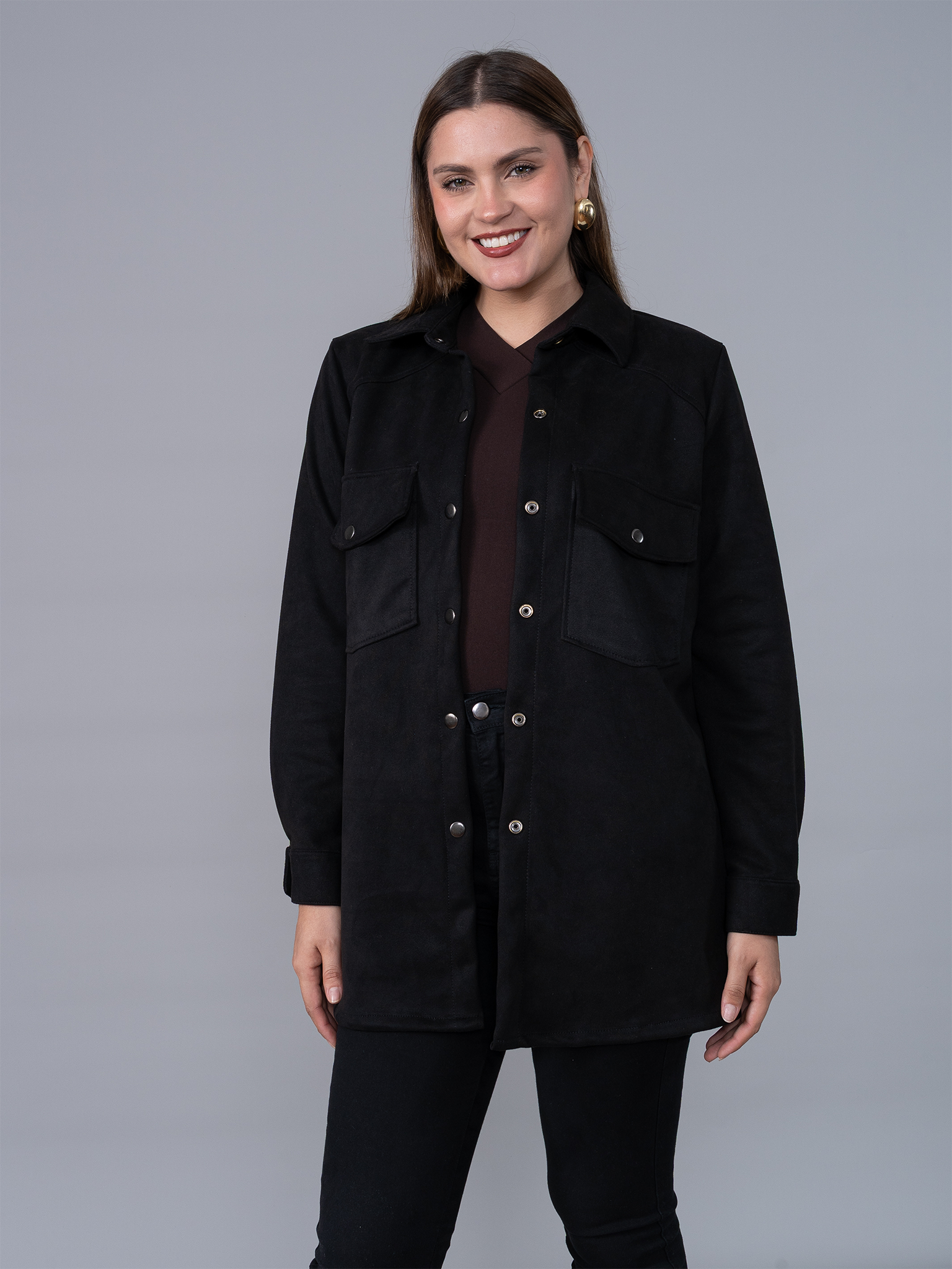 Camisaco Helen Negro