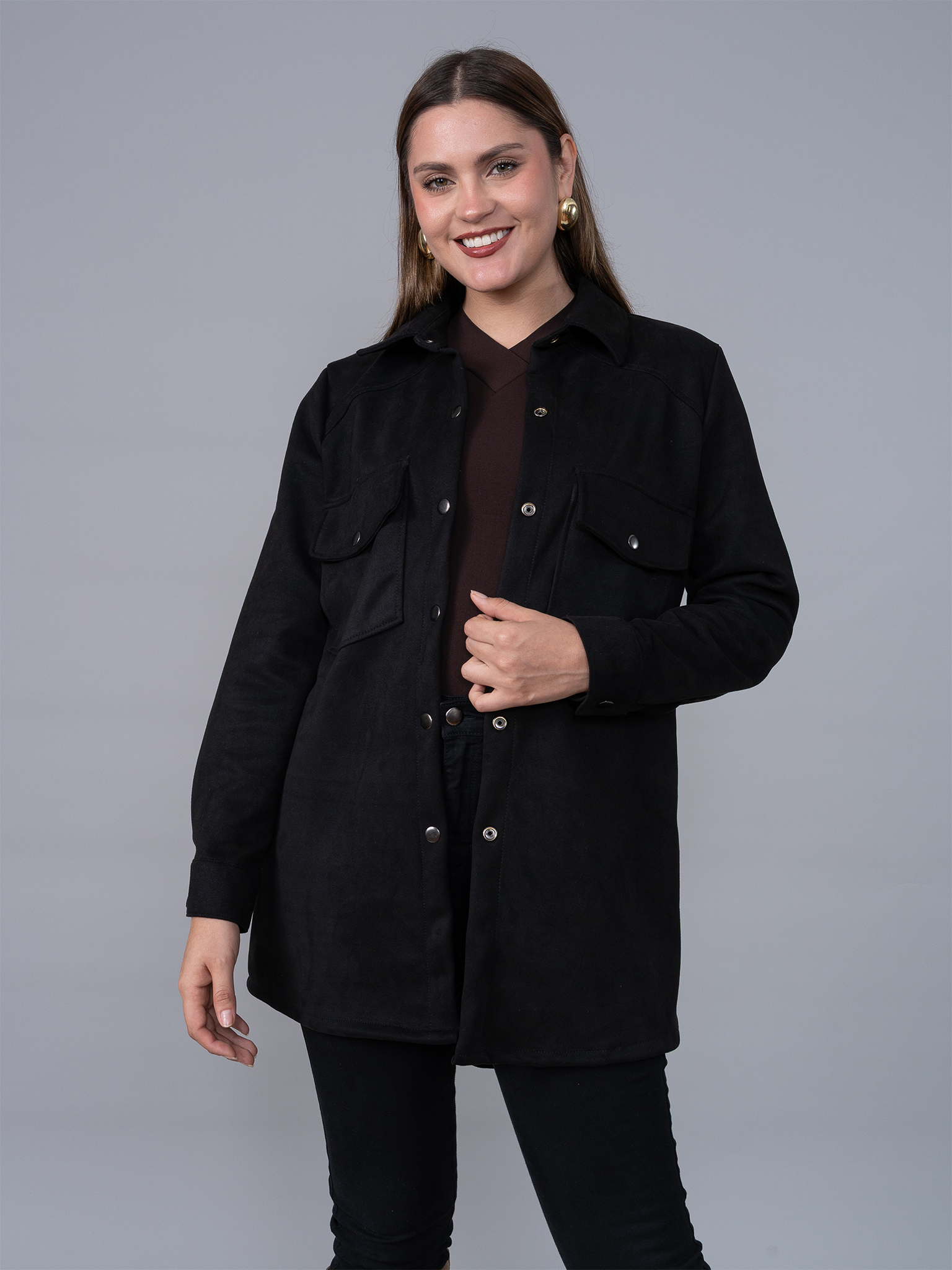 Camisaco Helen Negro