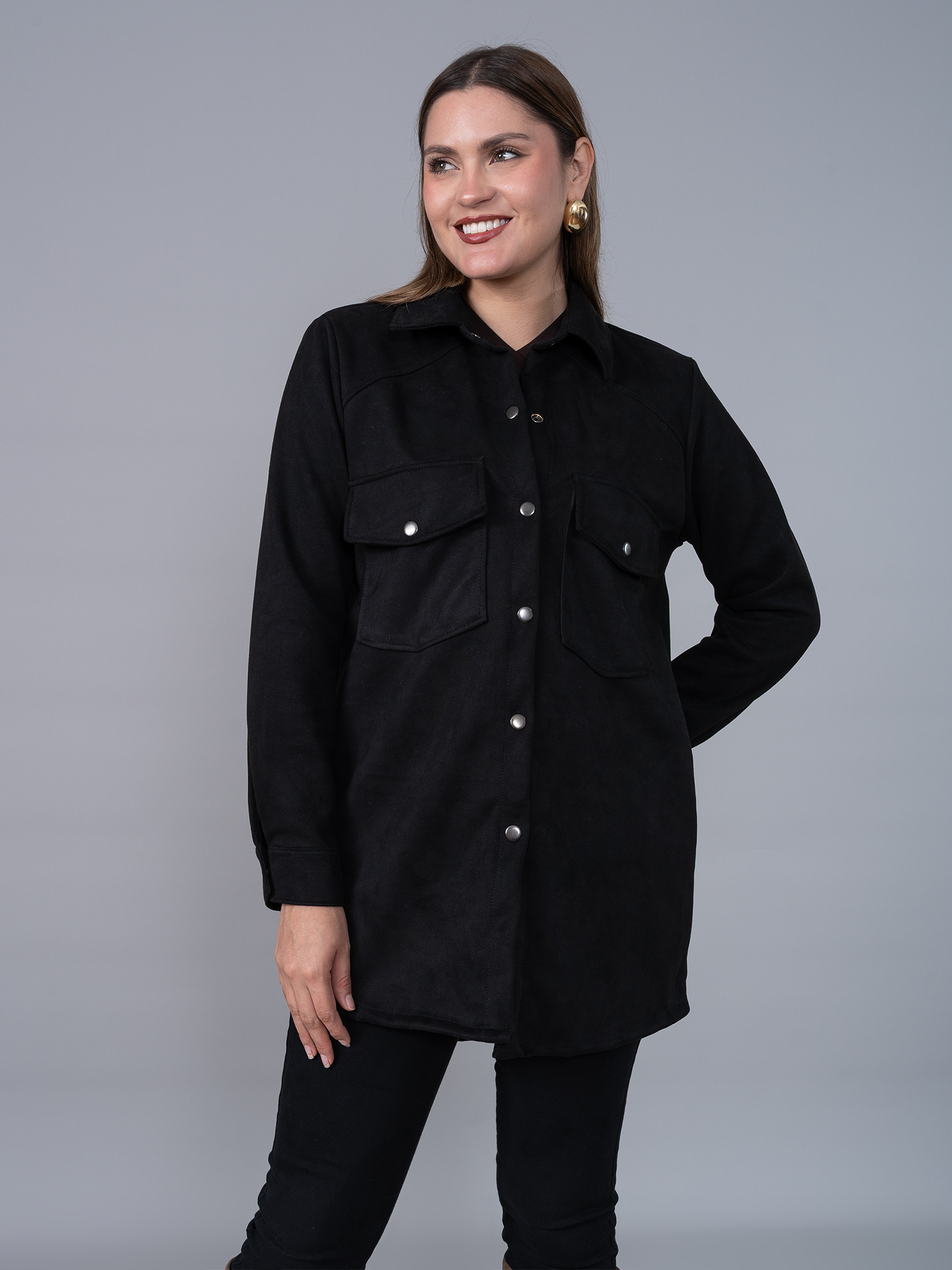 Camisaco Helen Negro