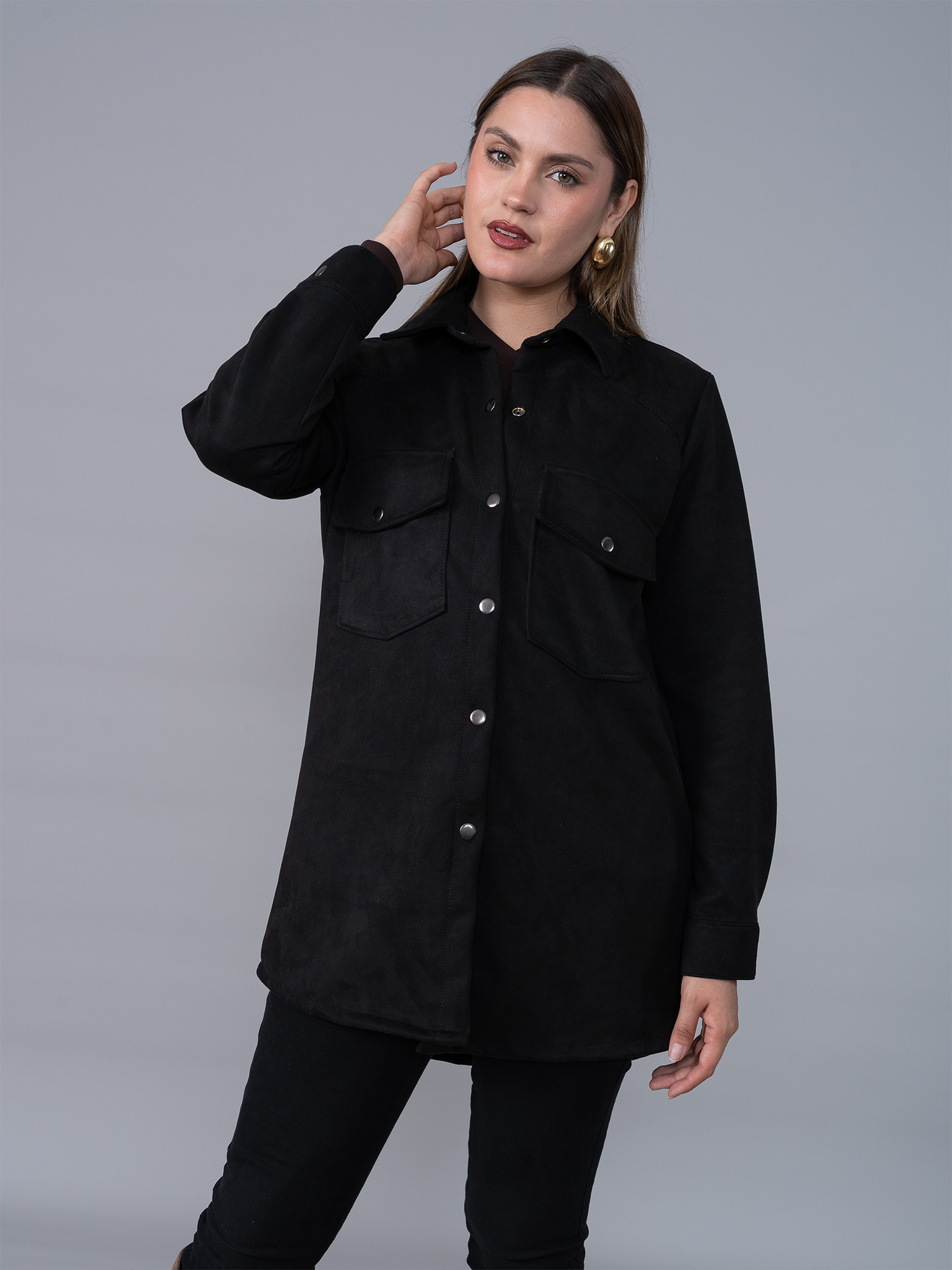 Camisaco Helen Negro