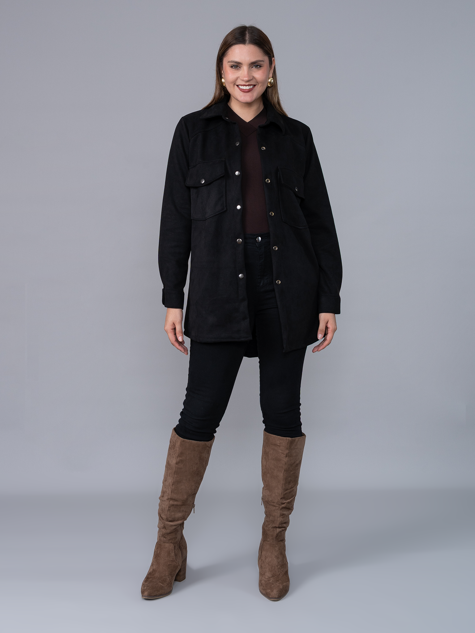 Camisaco Helen Negro