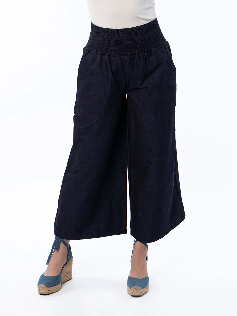 Culotte Cecibel Chambray Azul