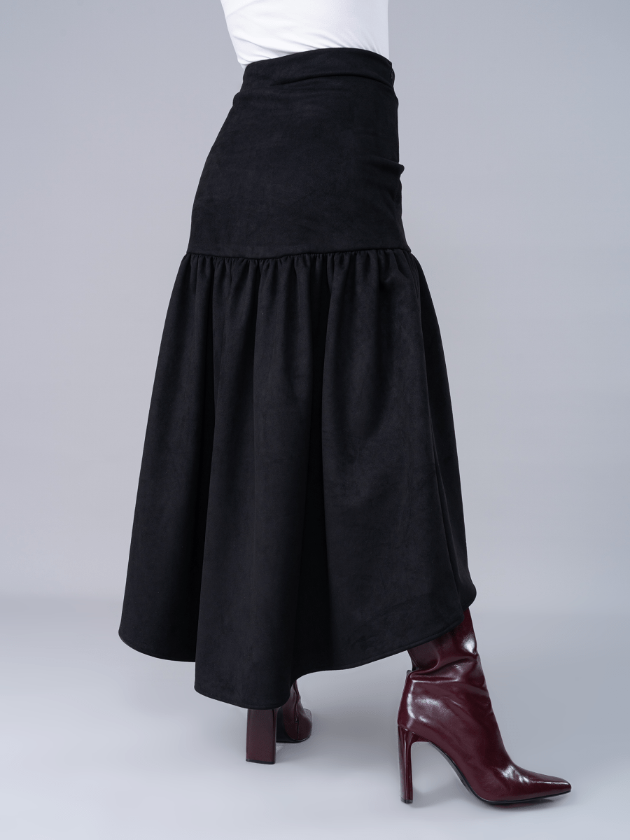Falda Greta Negro - Falda de La Matier