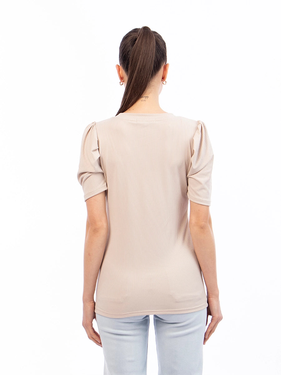 Polo Donna Beige