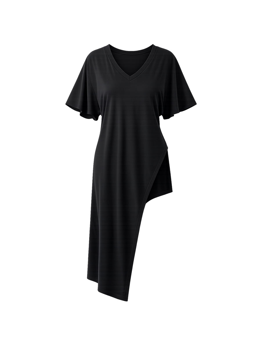 Polo Asimétrico Verona Negro