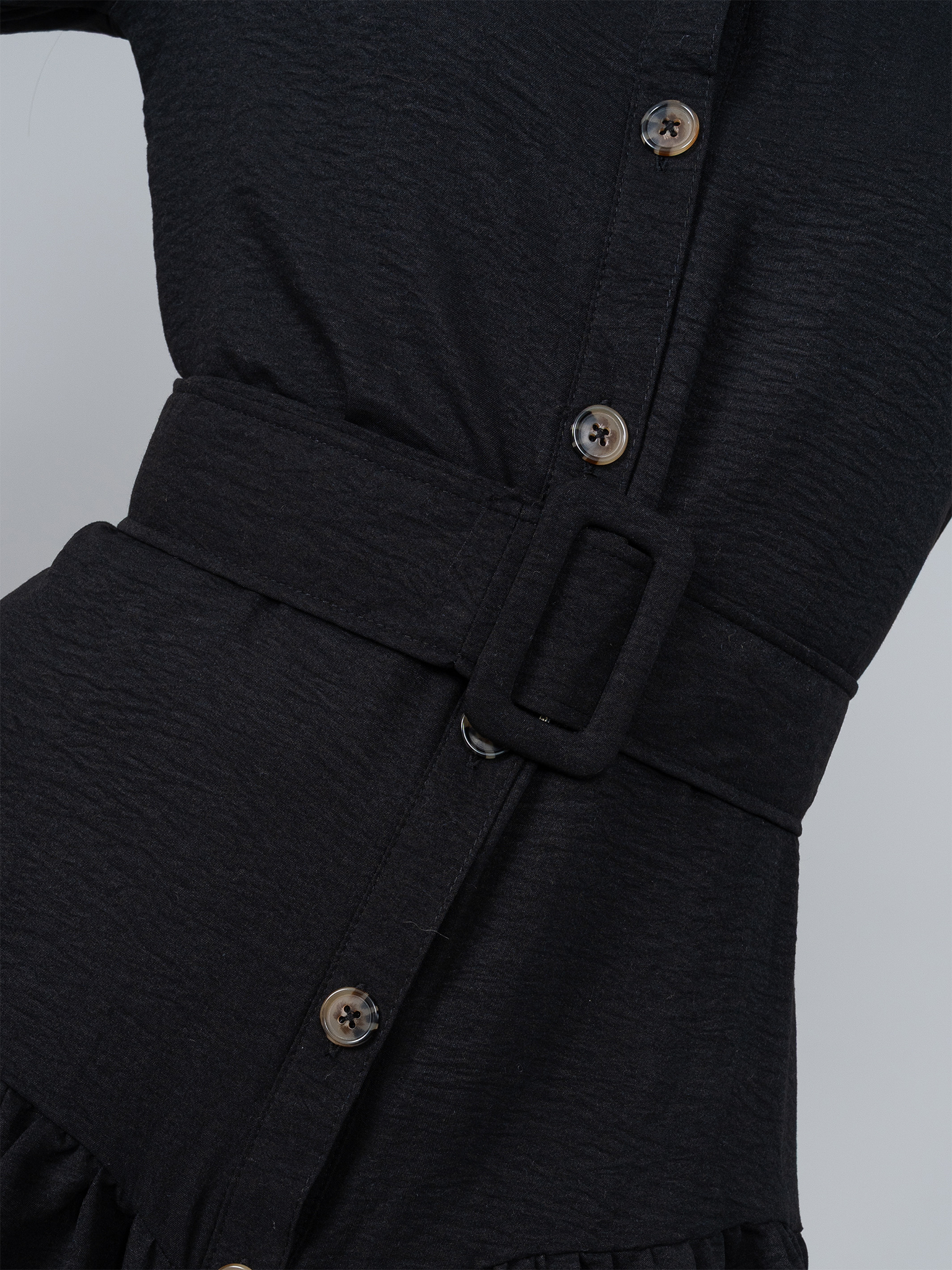 Vestido Alba 2.0 Negro en Chalis