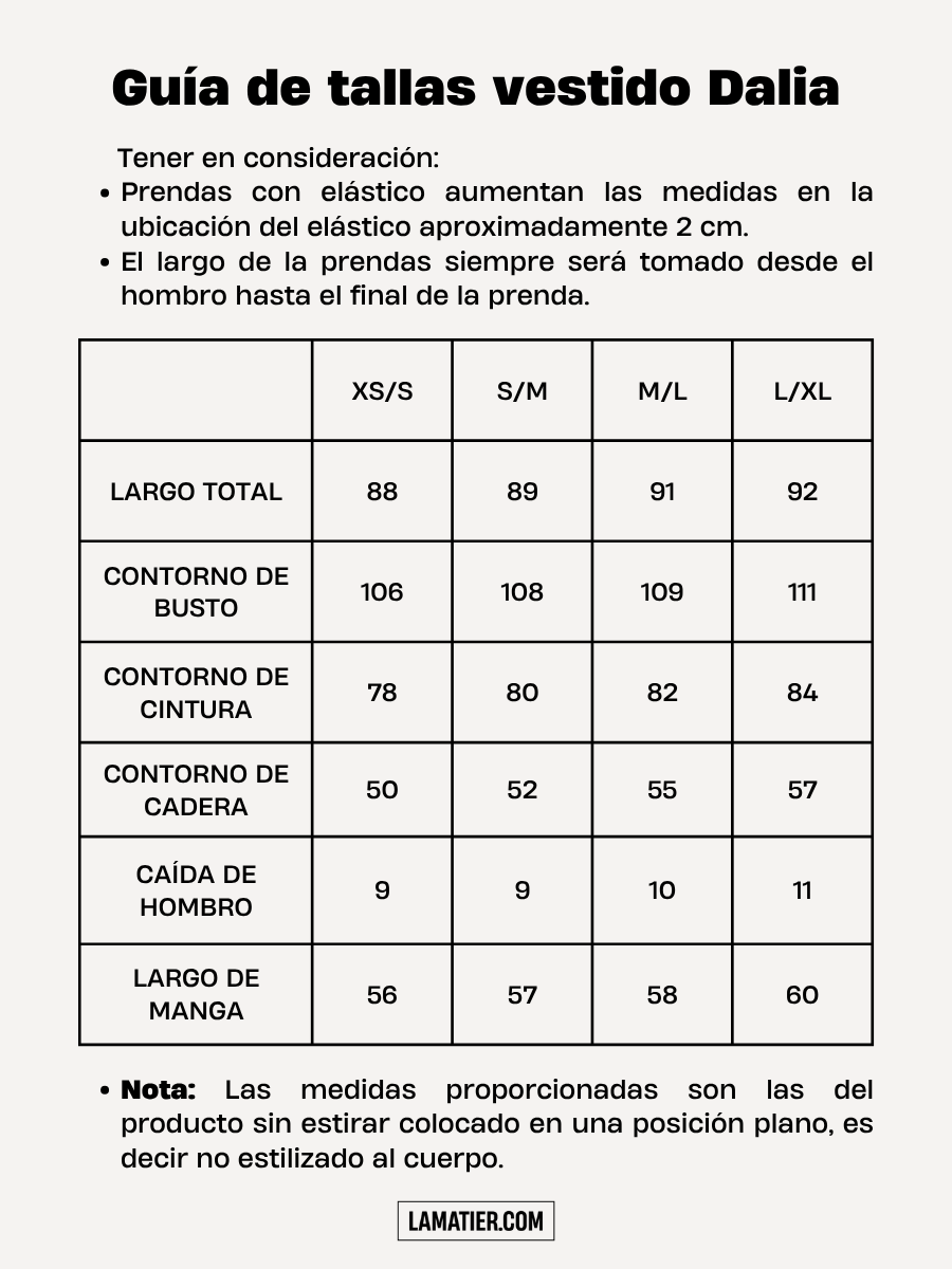 Vestido Dalia Negro - Vestido de La Matier