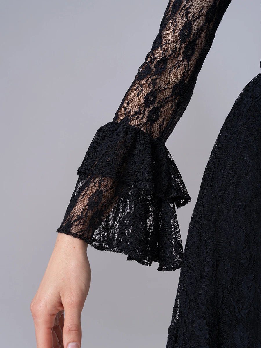 Vestido Dalia Negro - Vestido de La Matier