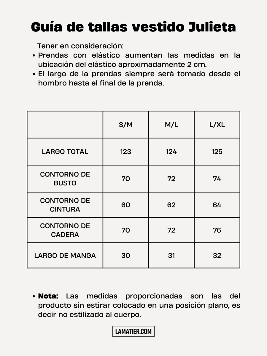 Vestido Julieta - Vestido de La Matier