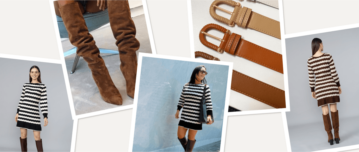 Vestidos tejidos: cómo llevarlos en el día a día sin perder estilo. - La Matier