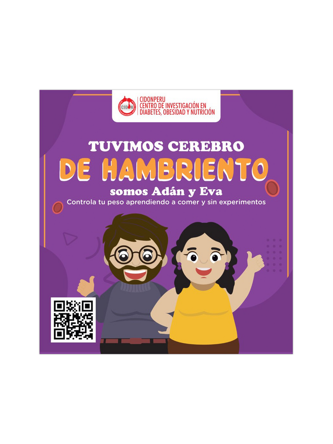 Tuvimos cerebro de HAMBRIENTO: somos Adán y Eva controla tu peso aprendiendo a comer y sin experimentos.