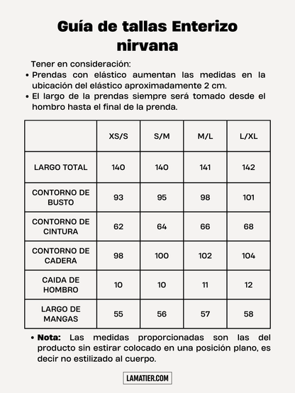 Enterizo Nirvana Navy