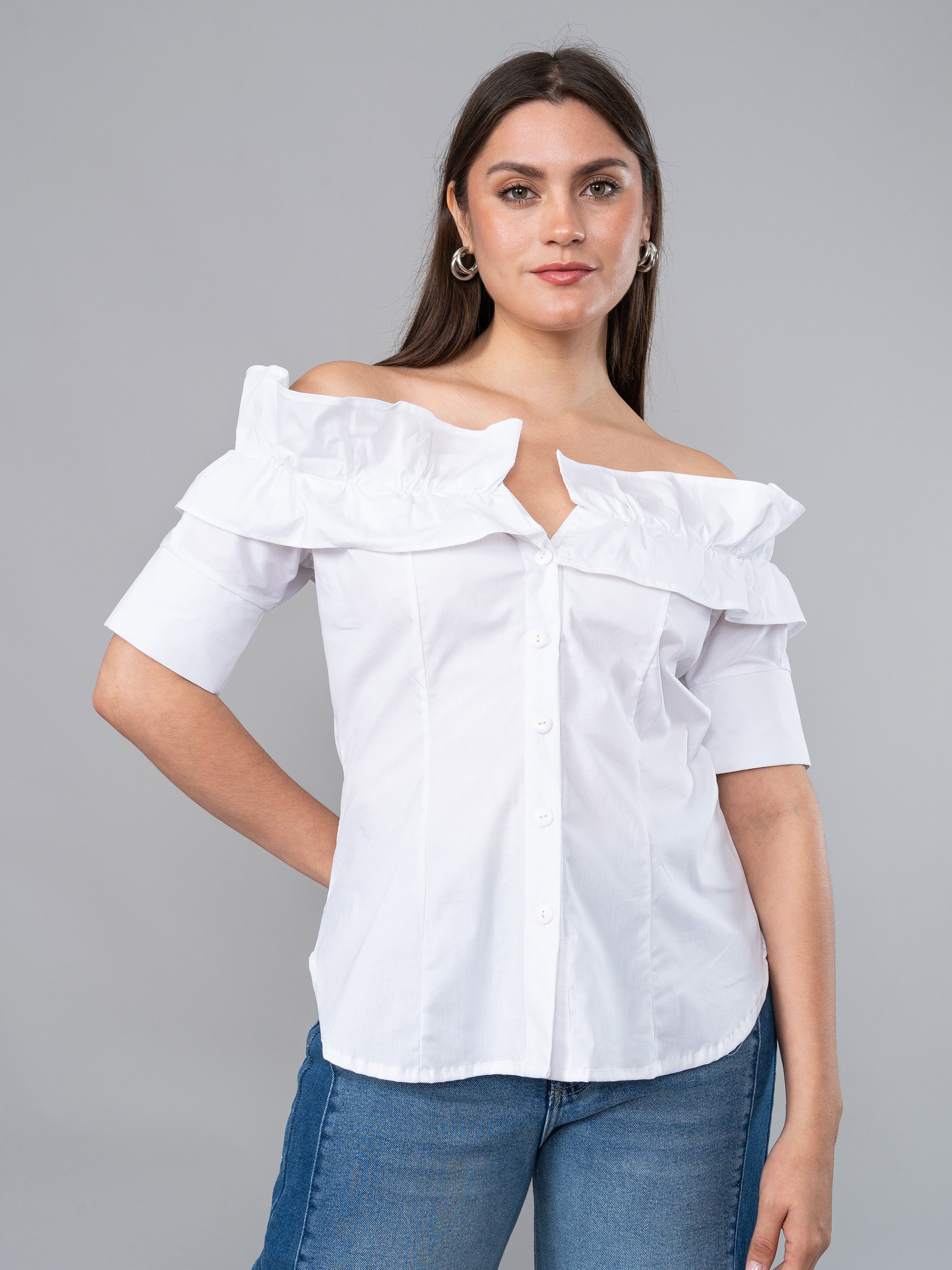 Blusa Carolina Blanca