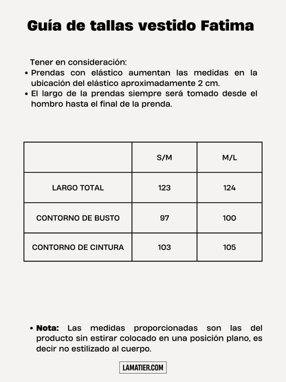 Vestido Fátima Puntos Blanco